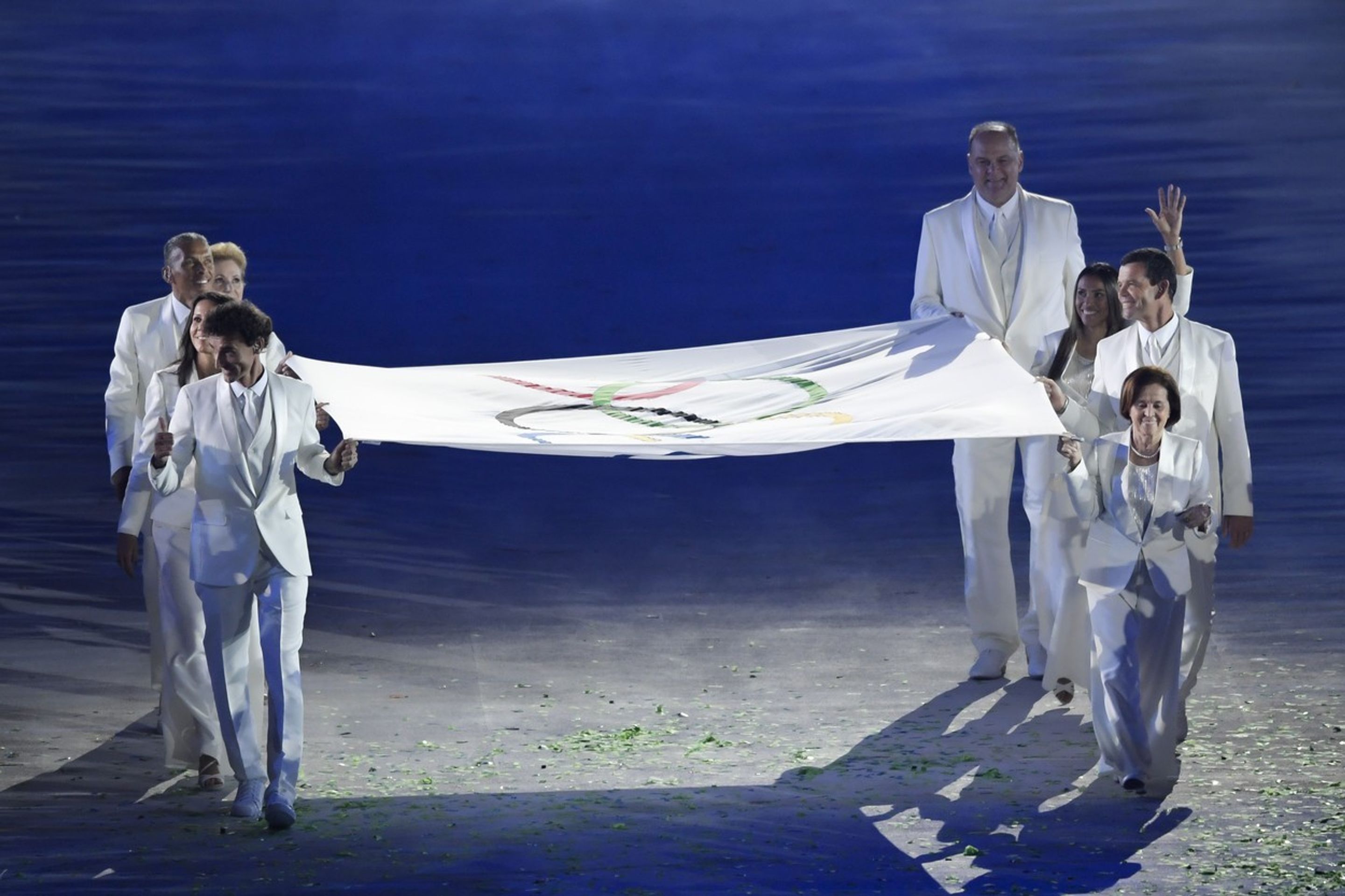 Slavnostní zahajovací ceremoniál v Riu - 1 - GALERIE: Slavnostní zahájení olympijských her v Riu (1/16)