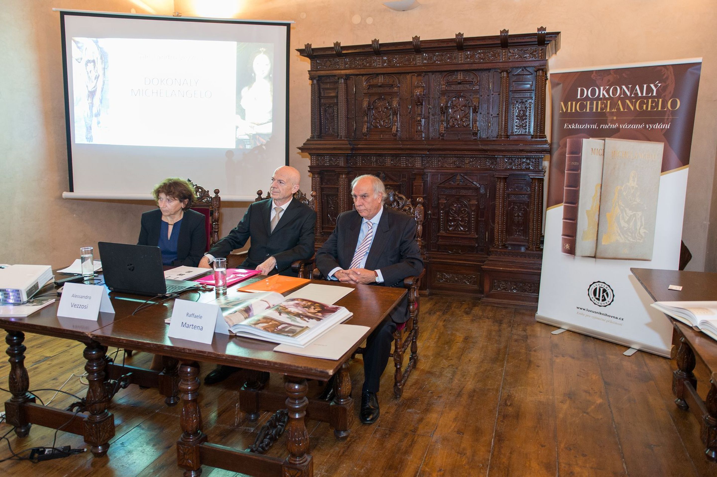 Představení knihy Dokonalý Michelangelo - 8 - GALERIE: Představení knihy Dokonalý Michelangelo (2/8)