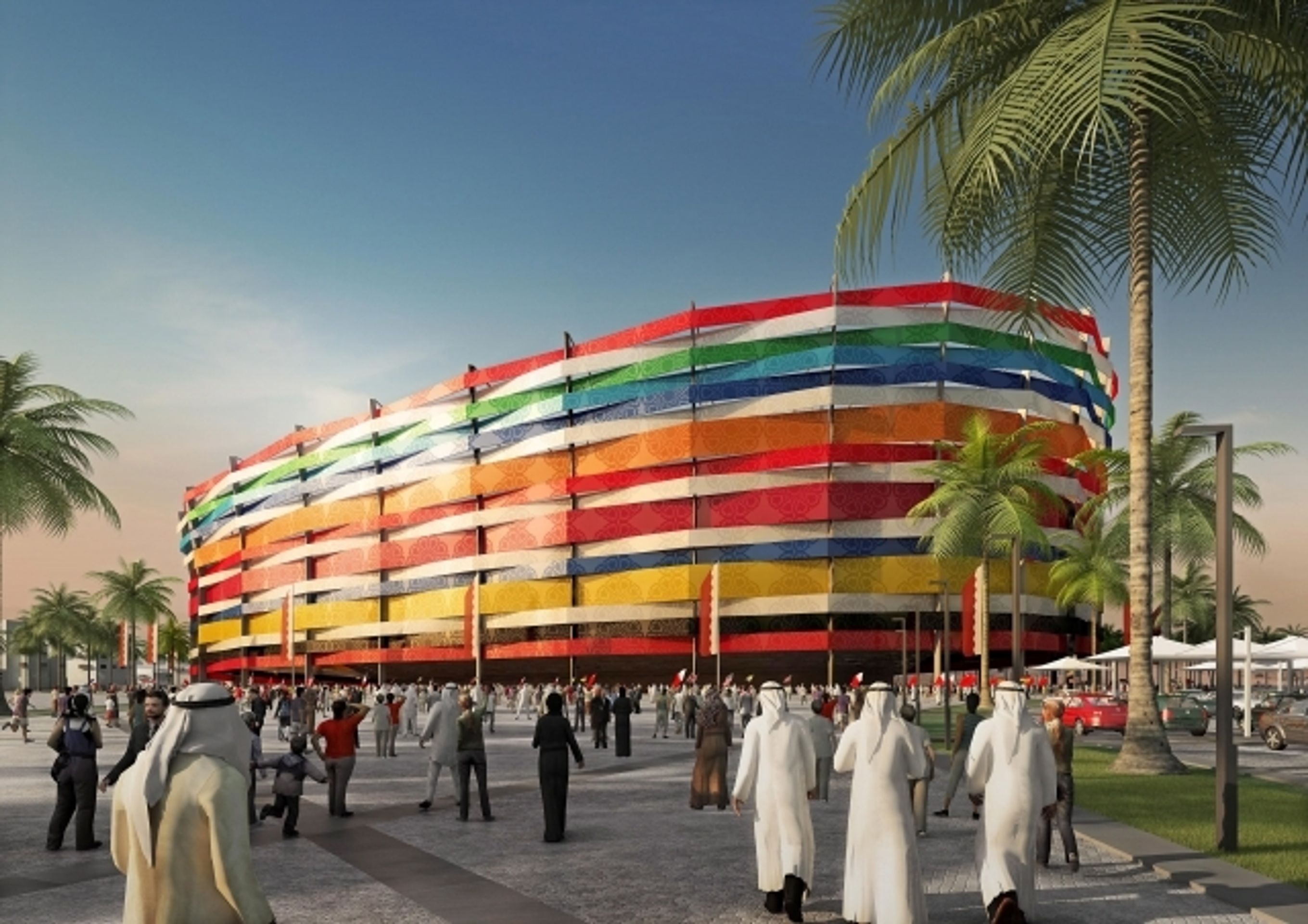 MS 2022 - Thani bin Jassim Stadium - GALERIE: Stadiony pro fotbalové MS 2022 v Kataru (2/11)