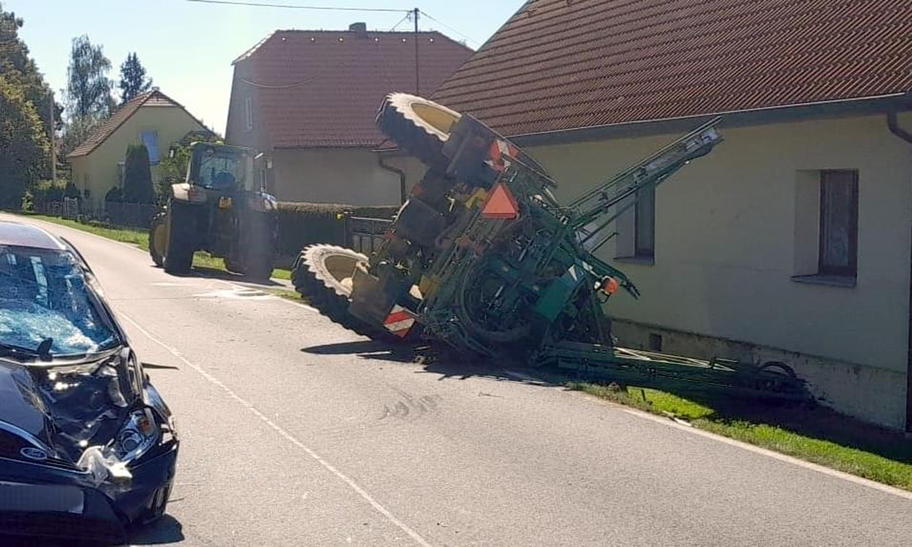 Tvrdé střety se zemědělskými stroji - Tvrdé střety se zemědělskými stroji (1/7)