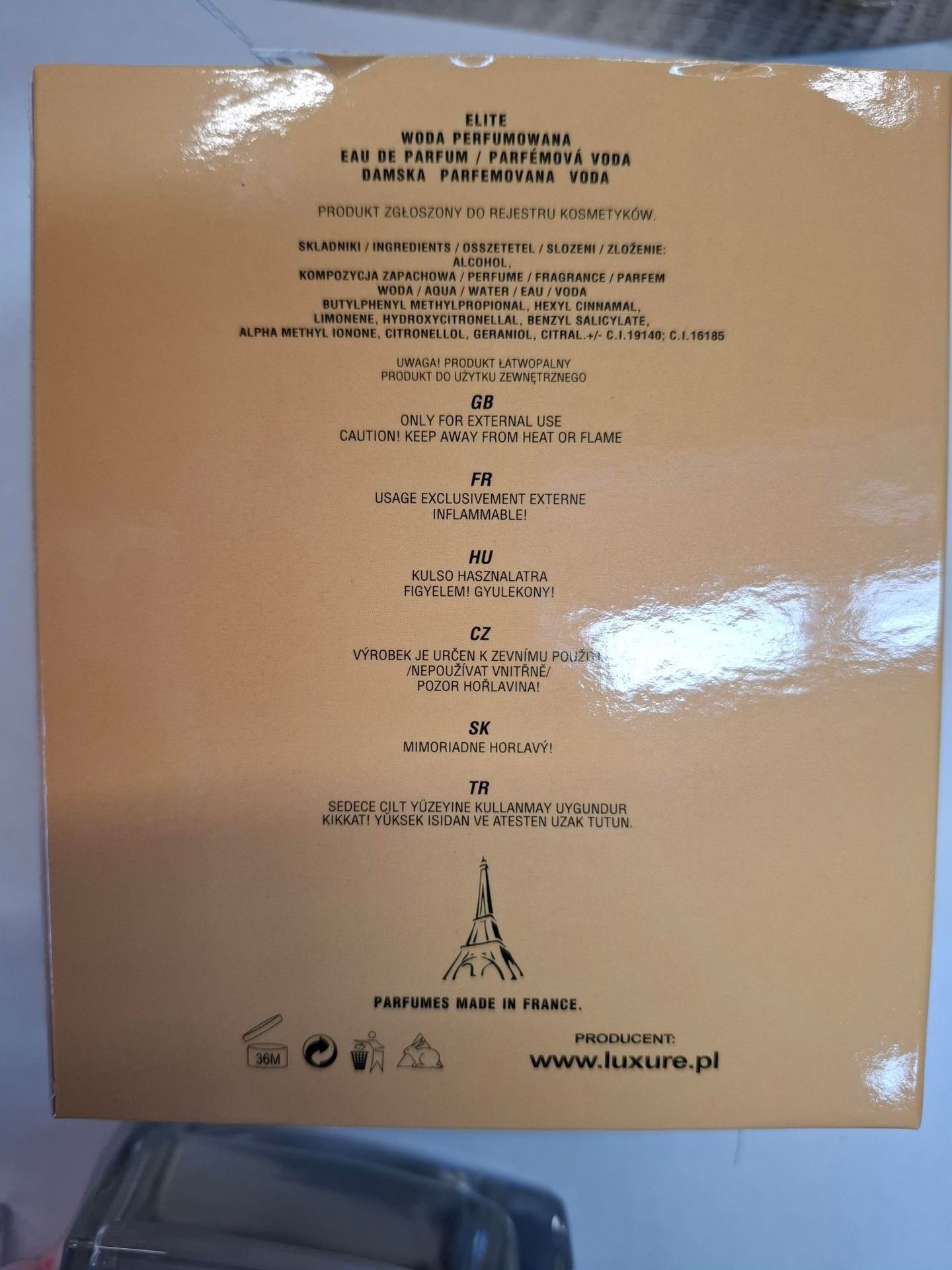 Závadný parfém Elite (rotated) - Závadná kosmetika s obsahem lilialu (3/11)