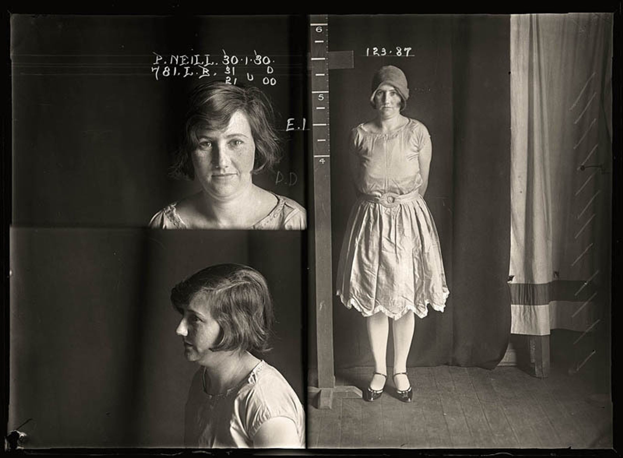Fotografie trestanců z 20. let - 25 - Galerie: Fotografie trestanců z 20. let (25/36)