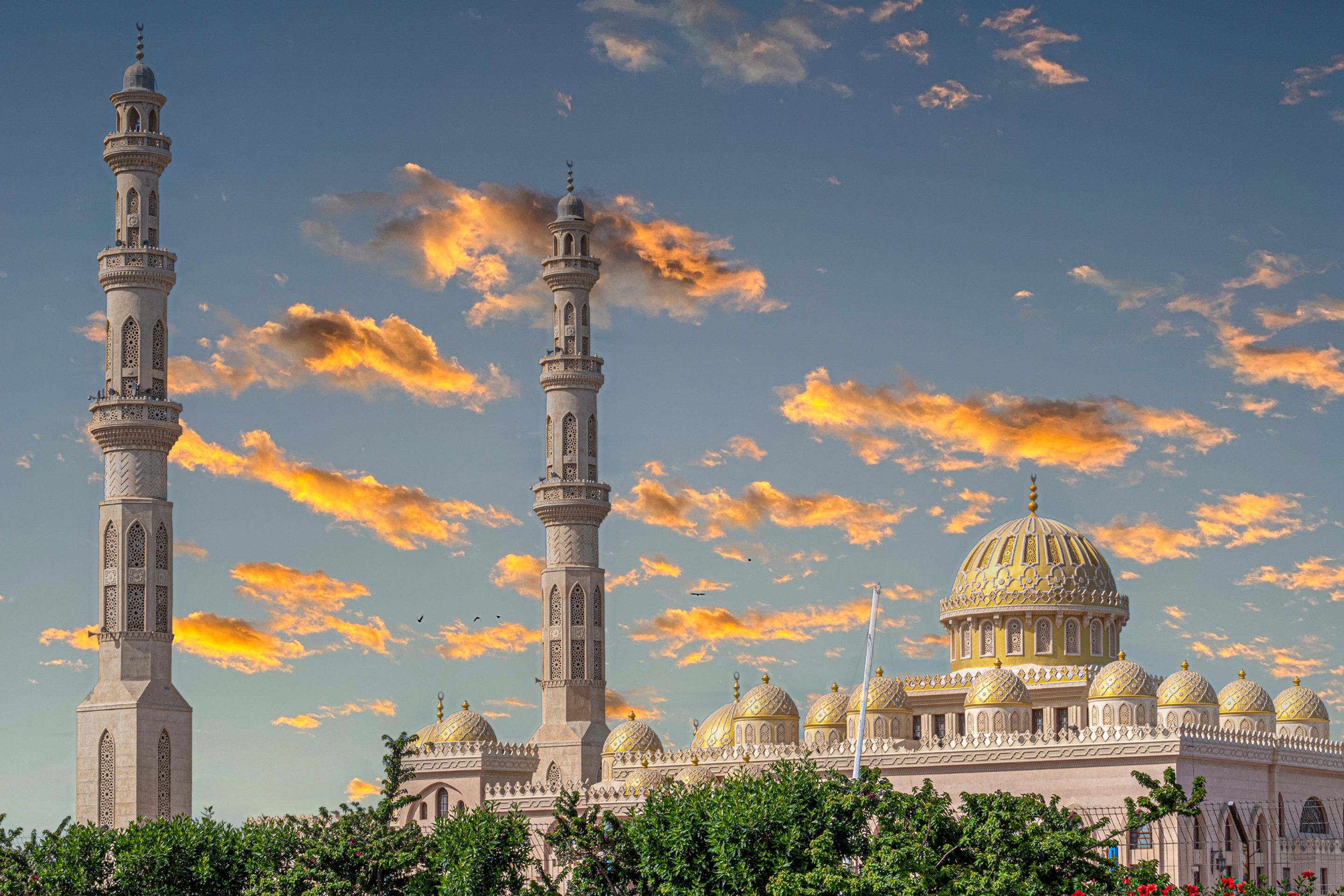 Egypt Mešita El Mina Masjid v Hurgádě - Kapverdy a Egypt (6/9)