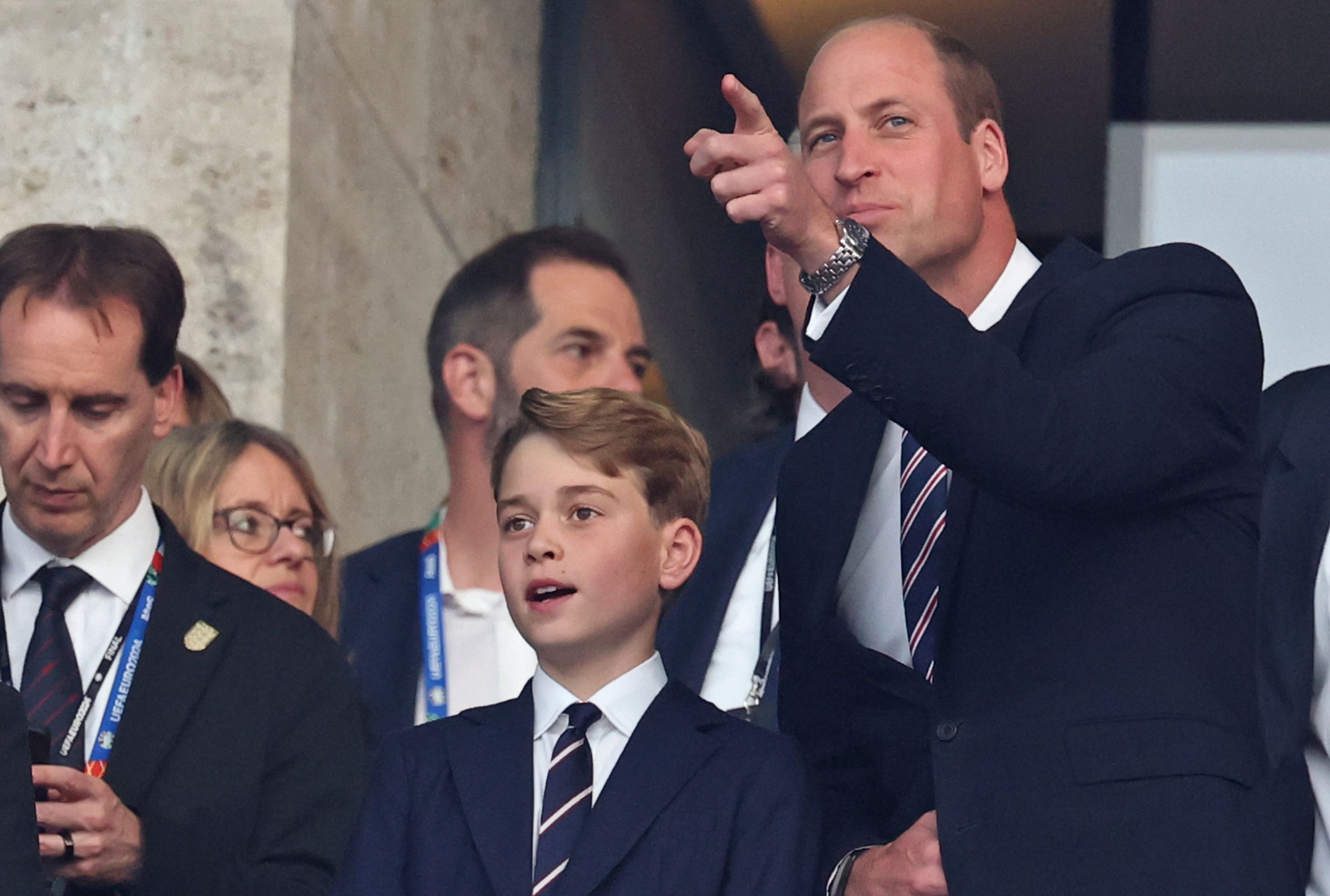 Princ William a princ George na Euru 2024 - Princ William a princ George na Euru 2024 (5/5)