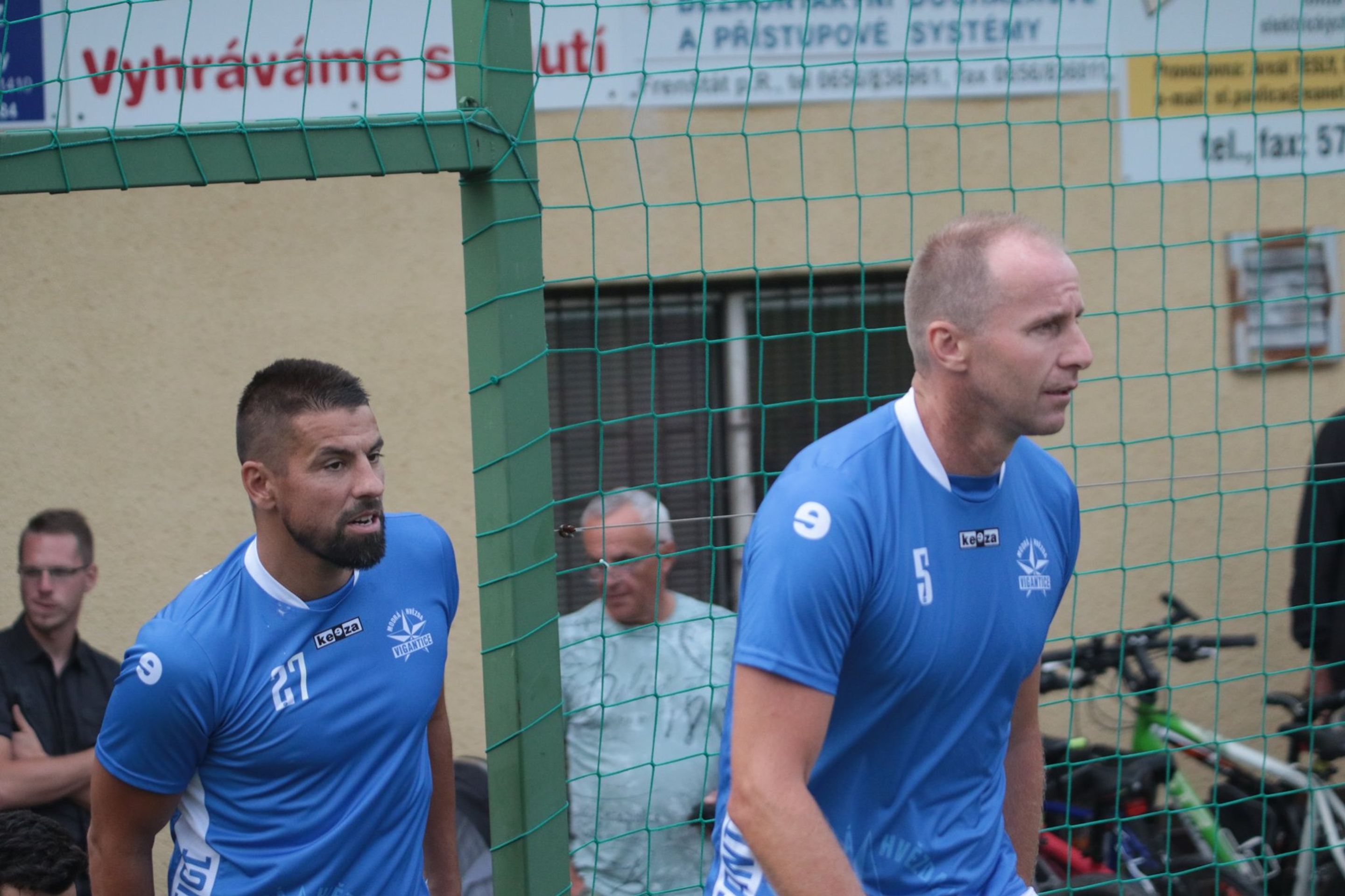 Milan Baroš a René Bolf - Milan Baroš nastoupil za rodné Vigantice (4/10)