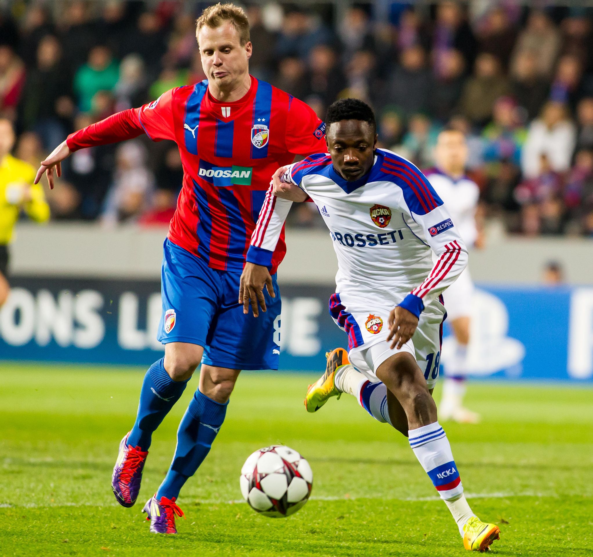 Plzeň - CSKA Moskva - GALERIE: Viktoria Plzeň - CSKA Moskva (3/22)