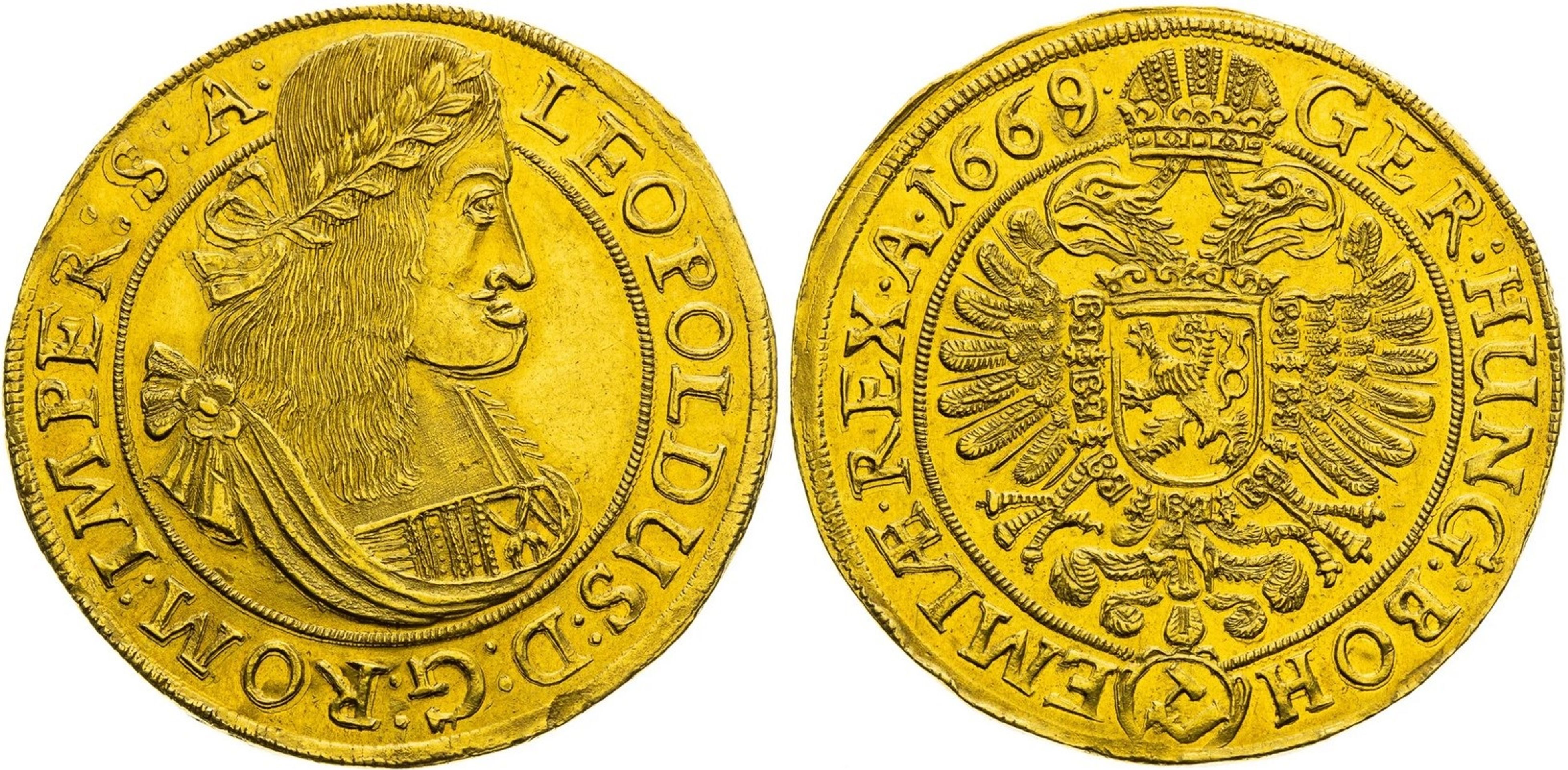 Desetidukát Leopold I. 1669 - Aukce Macho & Chlapovič jaro 2024 (1/8)