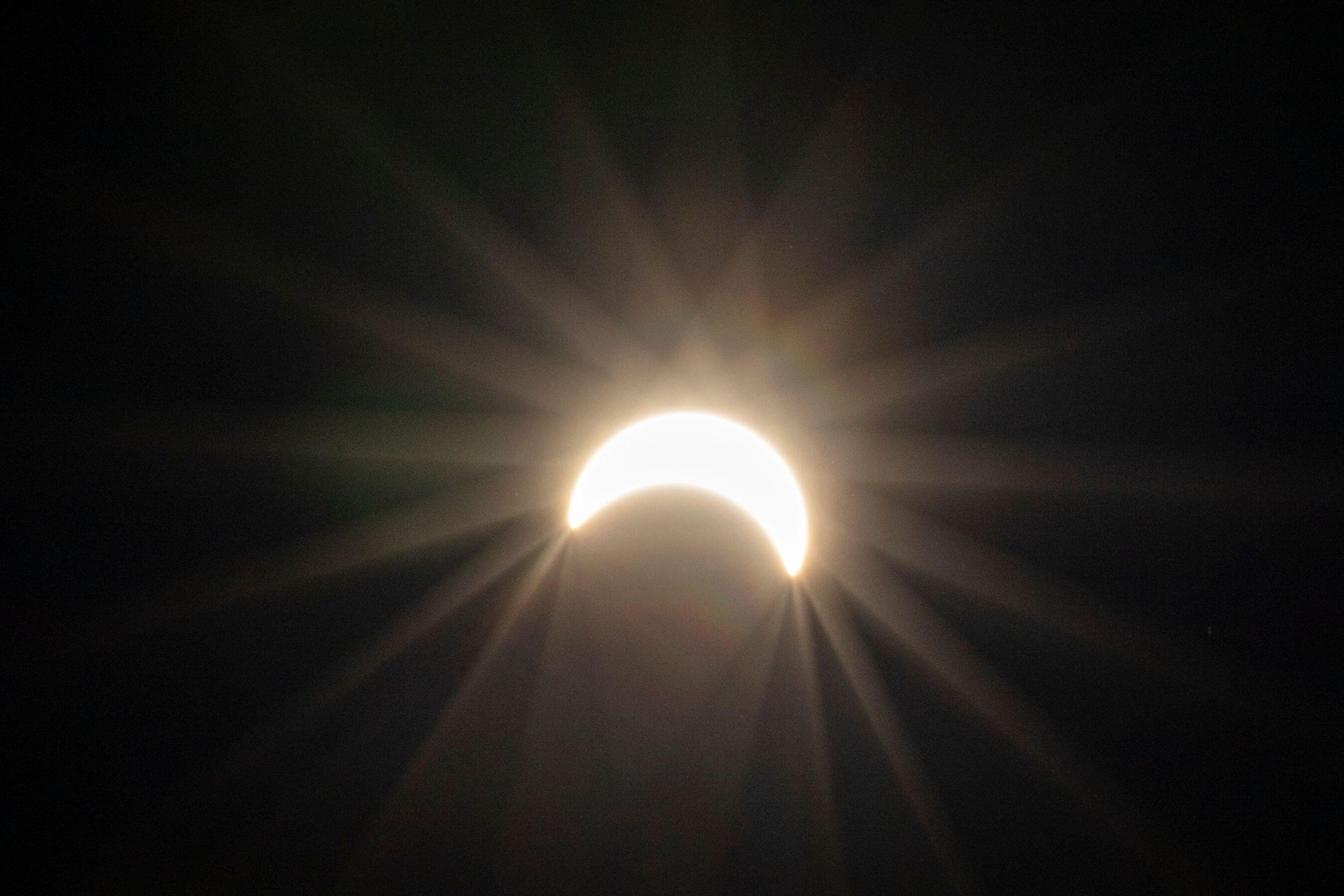 Zatmění Slunce, 8. 4. 2024 USA, Nebraska - Zatmění Slunce (14/16)