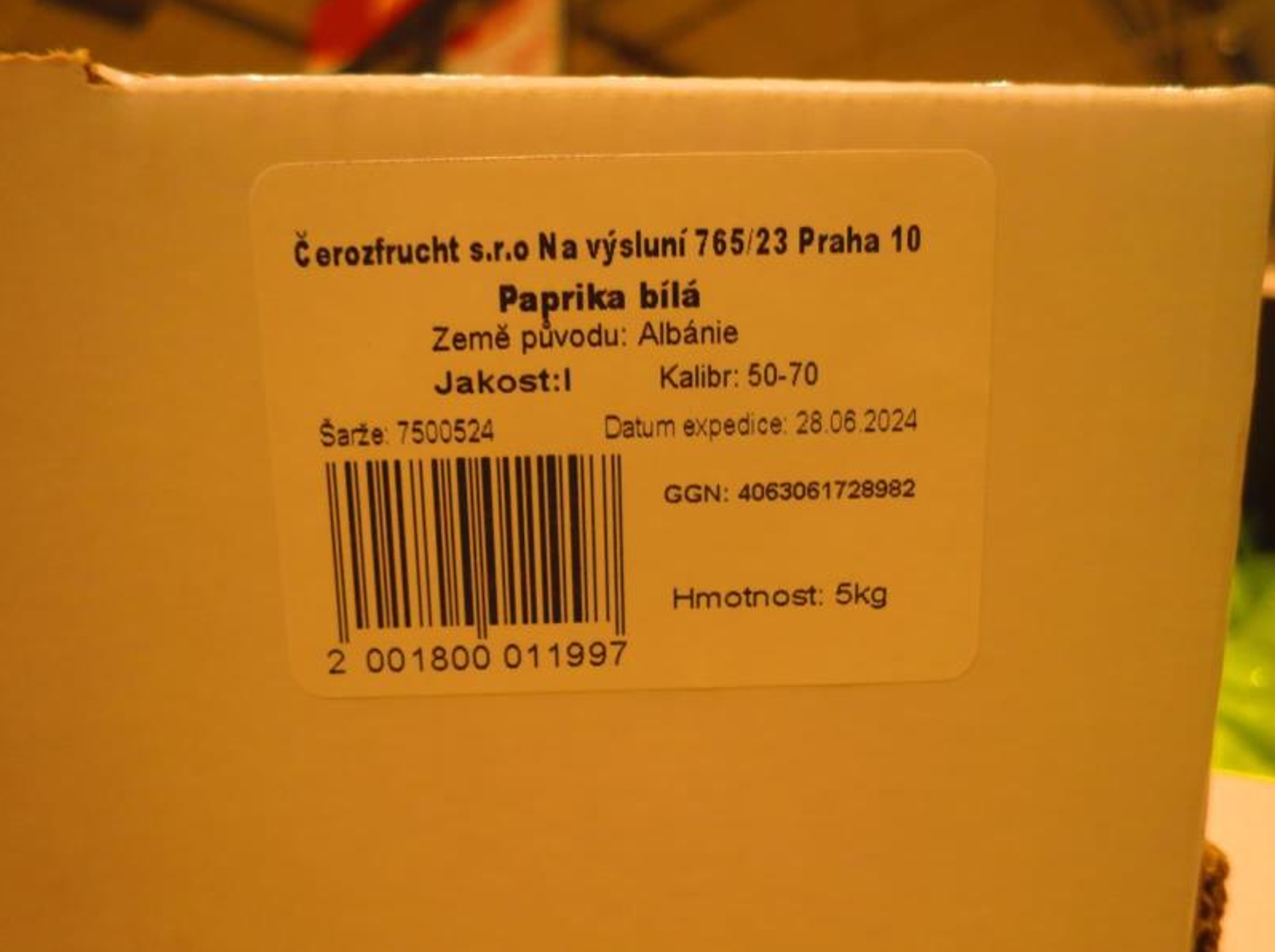 Potraviny zadržené inspekcí - Potraviny zadržené inspekcí (5/5)