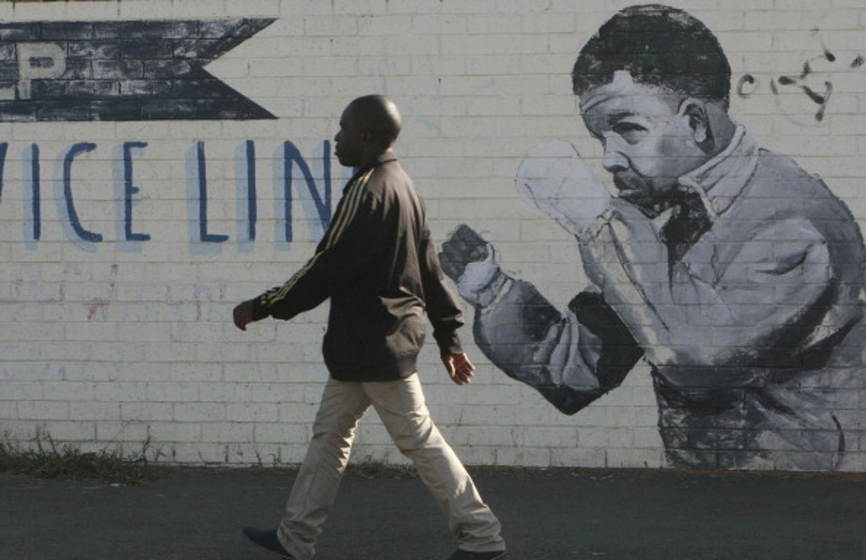 Nelson Mandela - boxer - 3 - GALERIE: Nelson Mandela - boxer (3/6)
