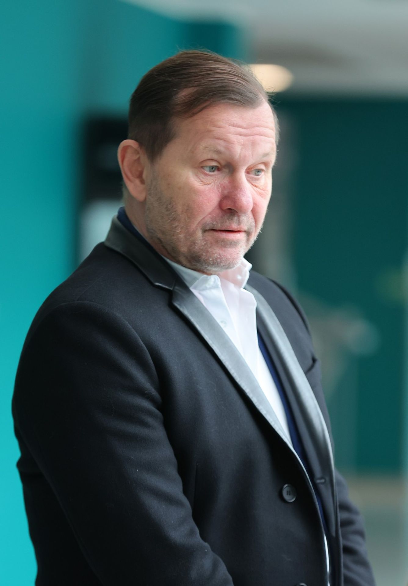 Jaromír Soukup u soudu - Jaromír Soukup a Agáta Hanychová u soudu (3/5)