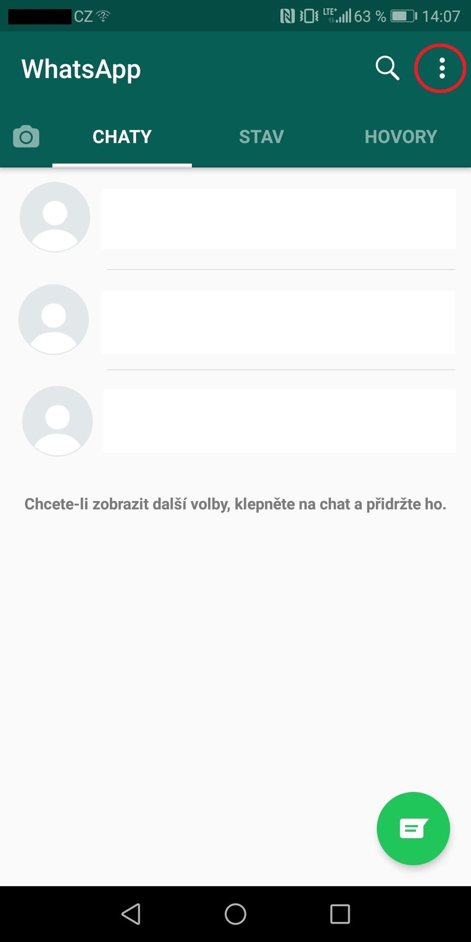 Jak skryt viditelnost na WhatsApp?