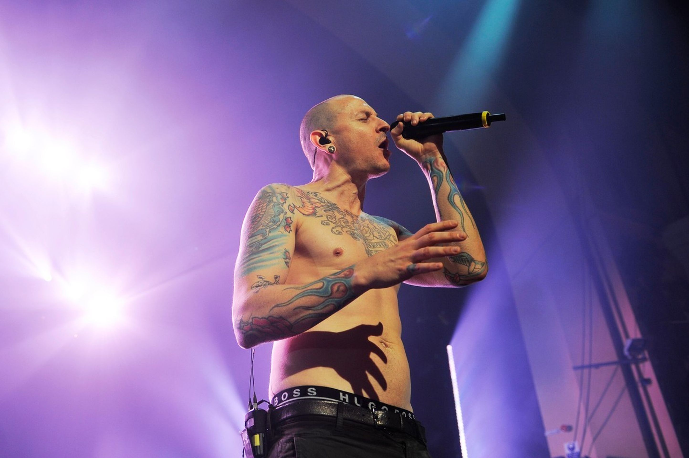 Chester Bennington - 4 - GALERIE: Rozloučení s Chesterem Benningtonem (3/7)