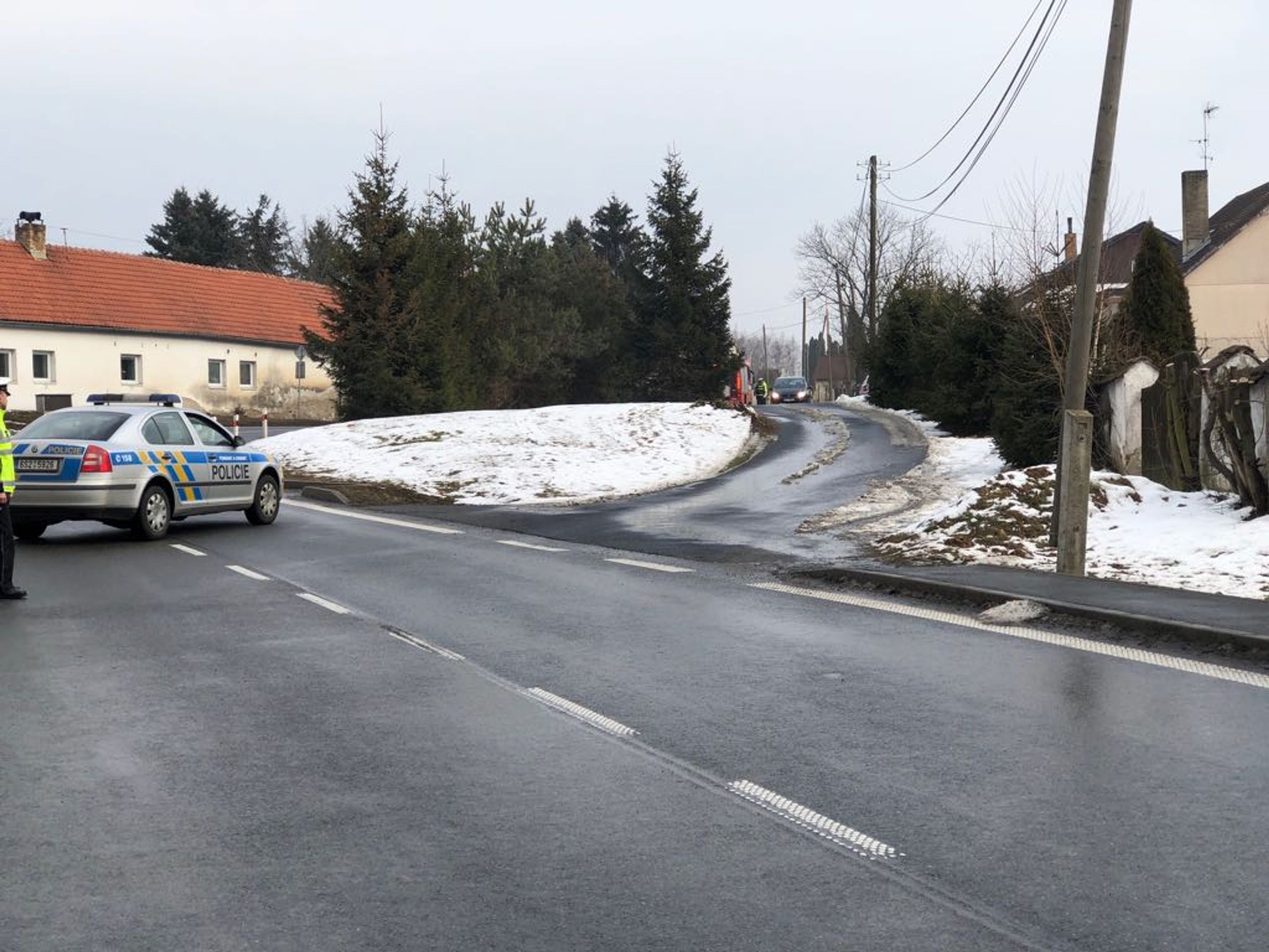 Smrtelná dopravní nehoda Oleška - GALERIE: Smrtelná dopravní nehoda Oleško (1/7)