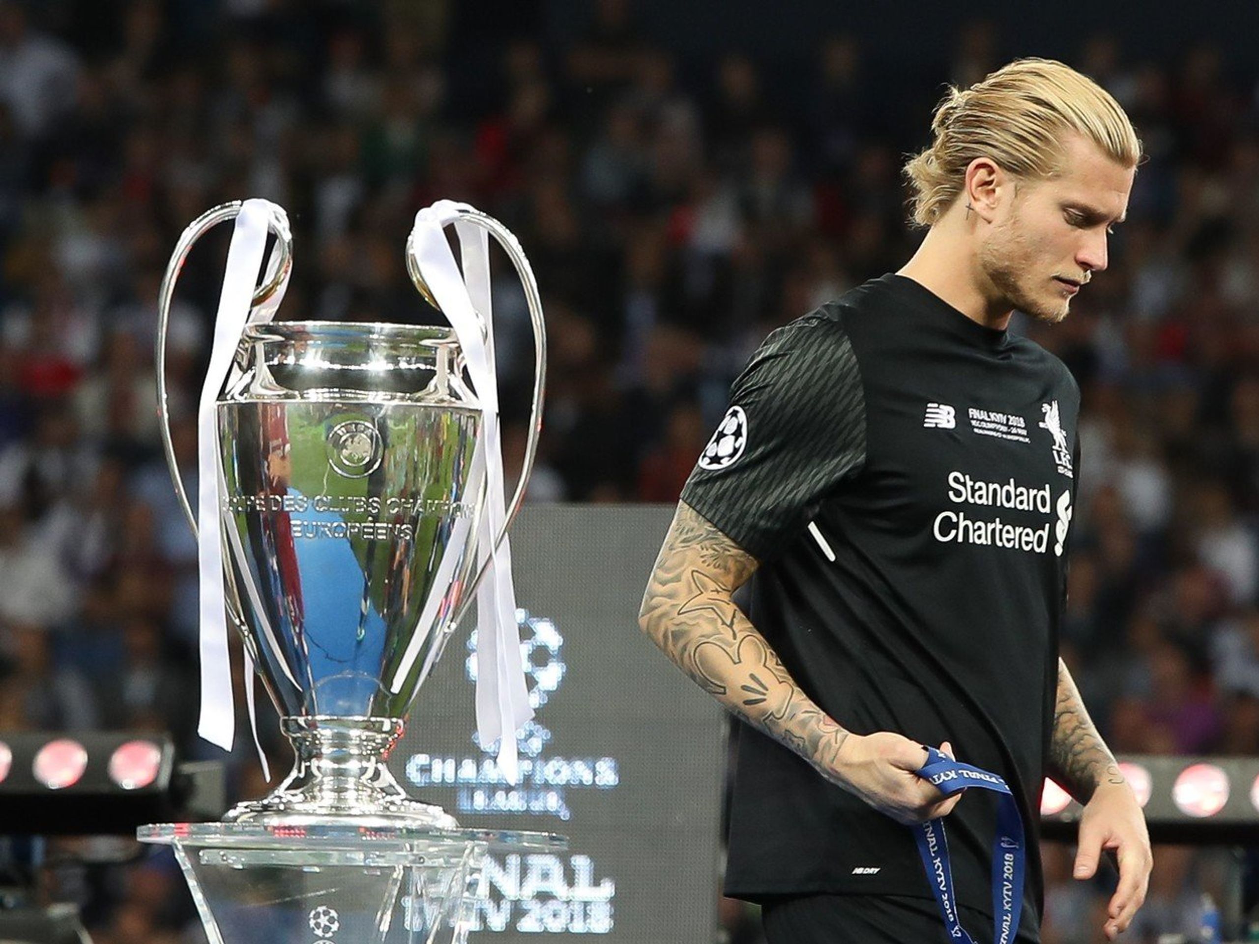 Loris Karius - GALERIE: Loris Karius během finále Ligy mistrů (3/5)