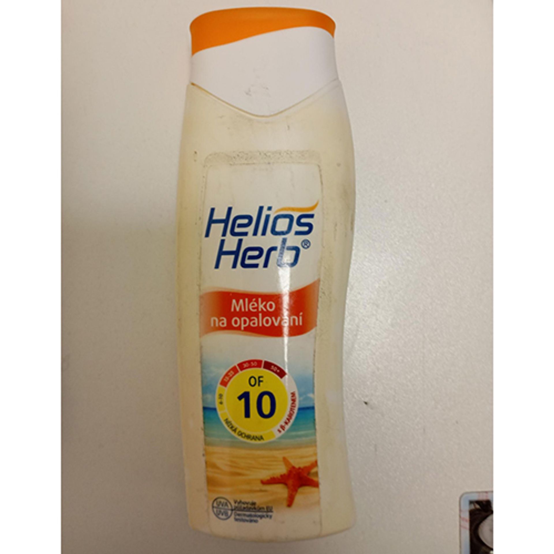 Závadný Helios Herb Sun Lotion SPF 10 - Závadná kosmetika značky Helios Herb (3/13)