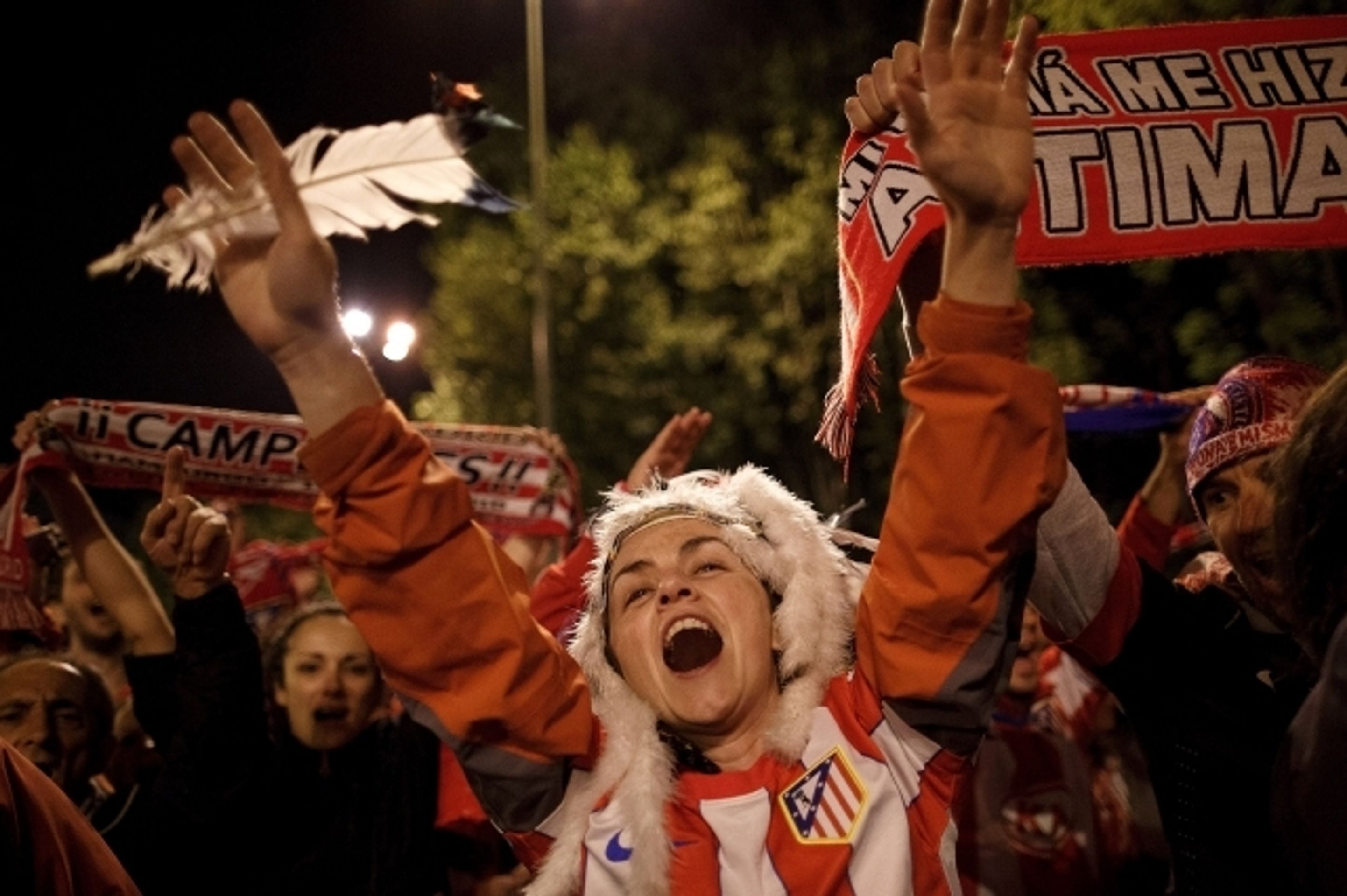 Real - Atlético - 11 - OBRAZEM: Atlético vyhrálo Španělský pohár (11/11)