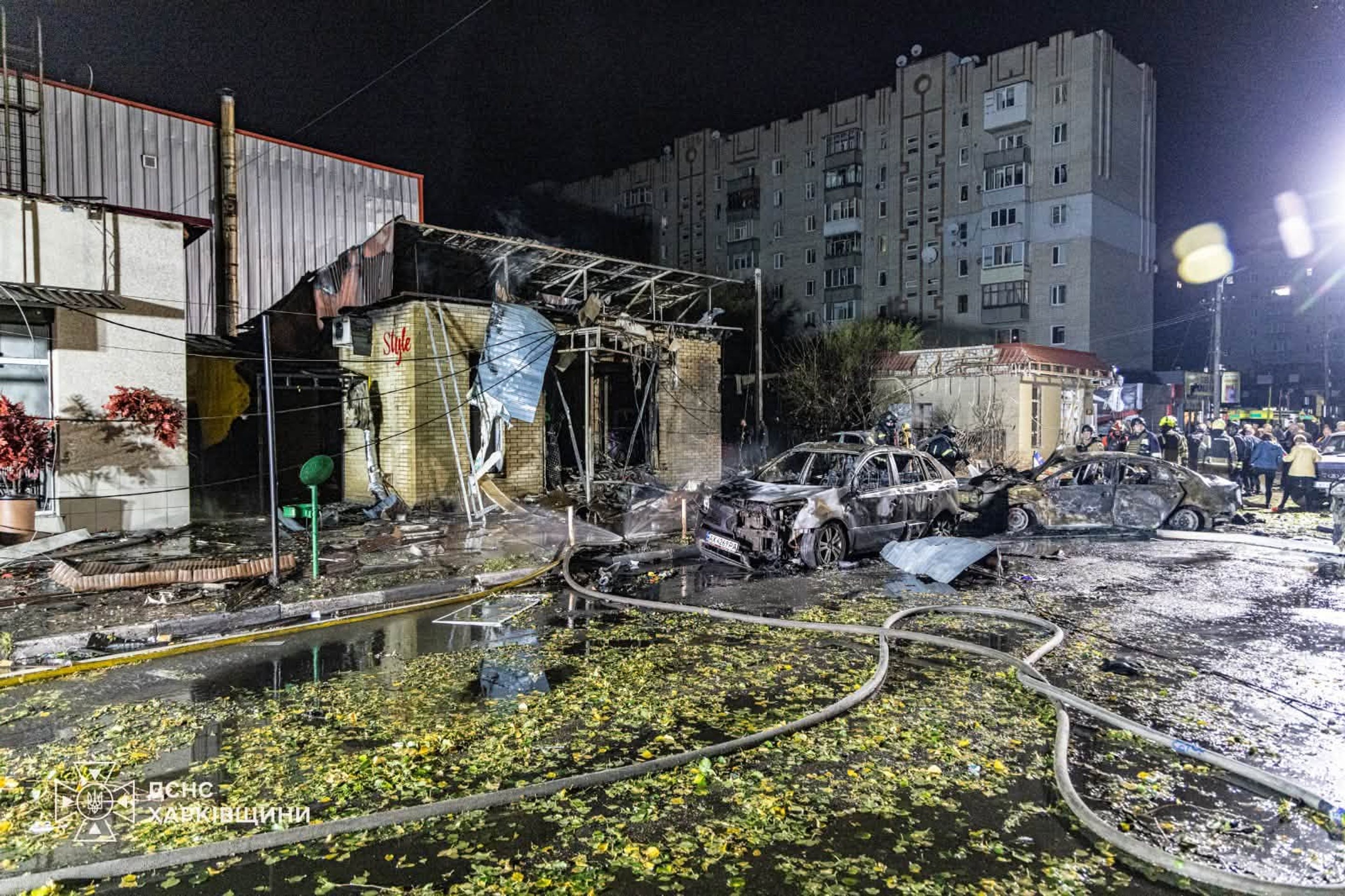 Následky ruského útoku na Charkov - Následky útoku na Charkov (11/20)