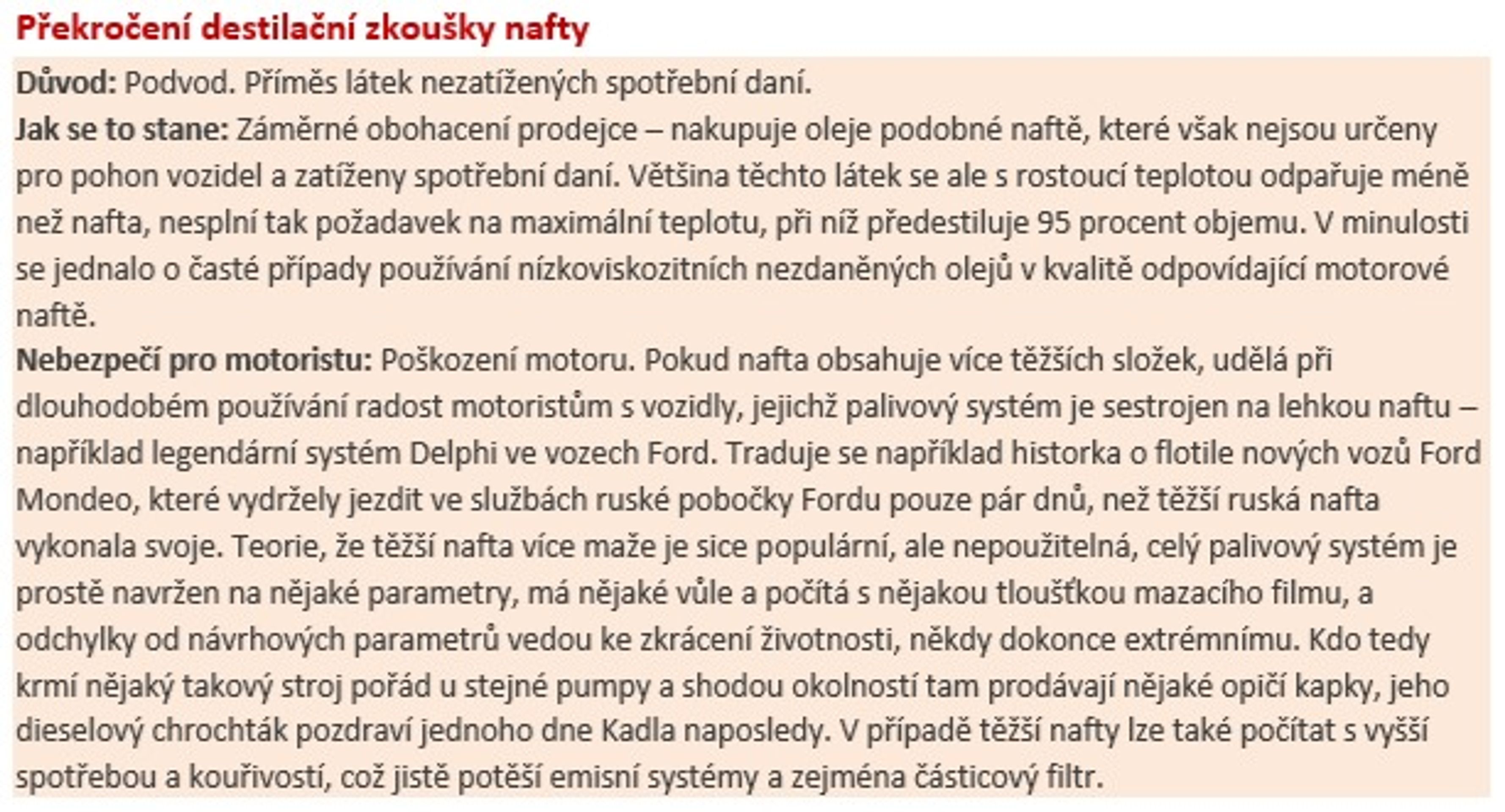 Popis zjištěných závad v palivu - 7 - GALERIE: Popis zjištěných závad v palivu (7/8)