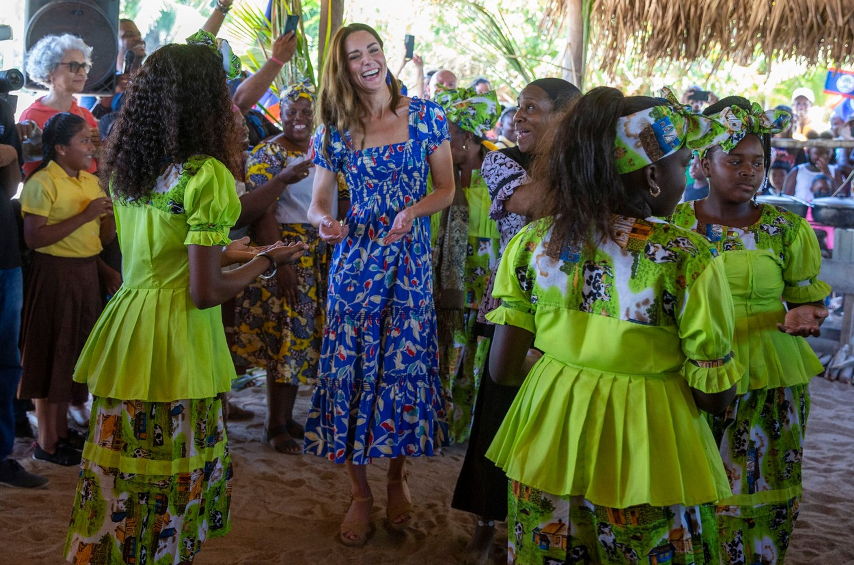 Princ William a Kate na návštěvě v Belize (4) - Vévoda a vévodkyně z Cambridge, během návštěvy v Belize (4/4)
