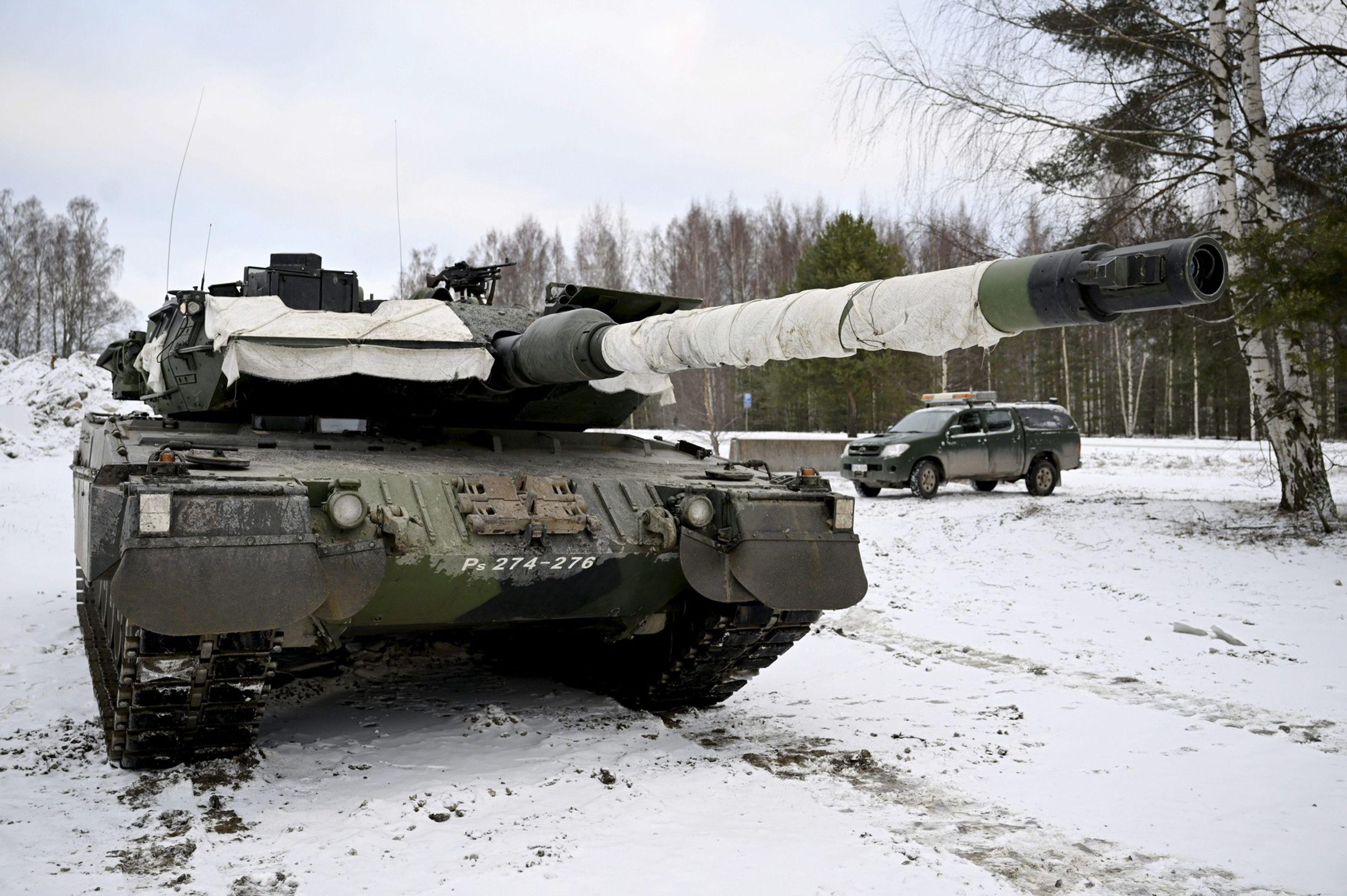 Tank Leopard 2A6 - Finská vojenská technika (4/4)
