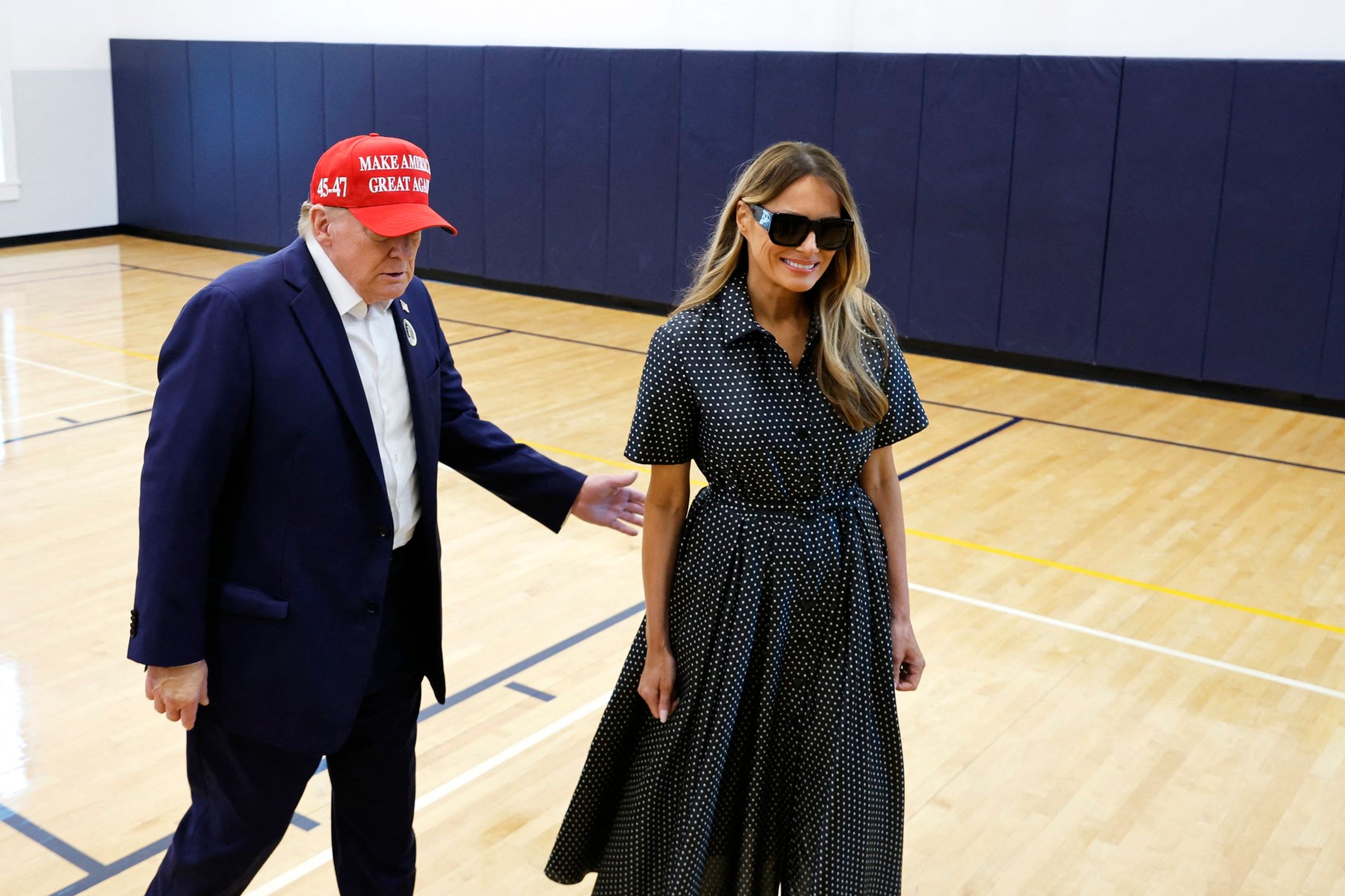 Donald Trump s manželkou Melanií Trumpovou (4) - Donald Trump s manželkou Melanií Trumpovou (2/7)
