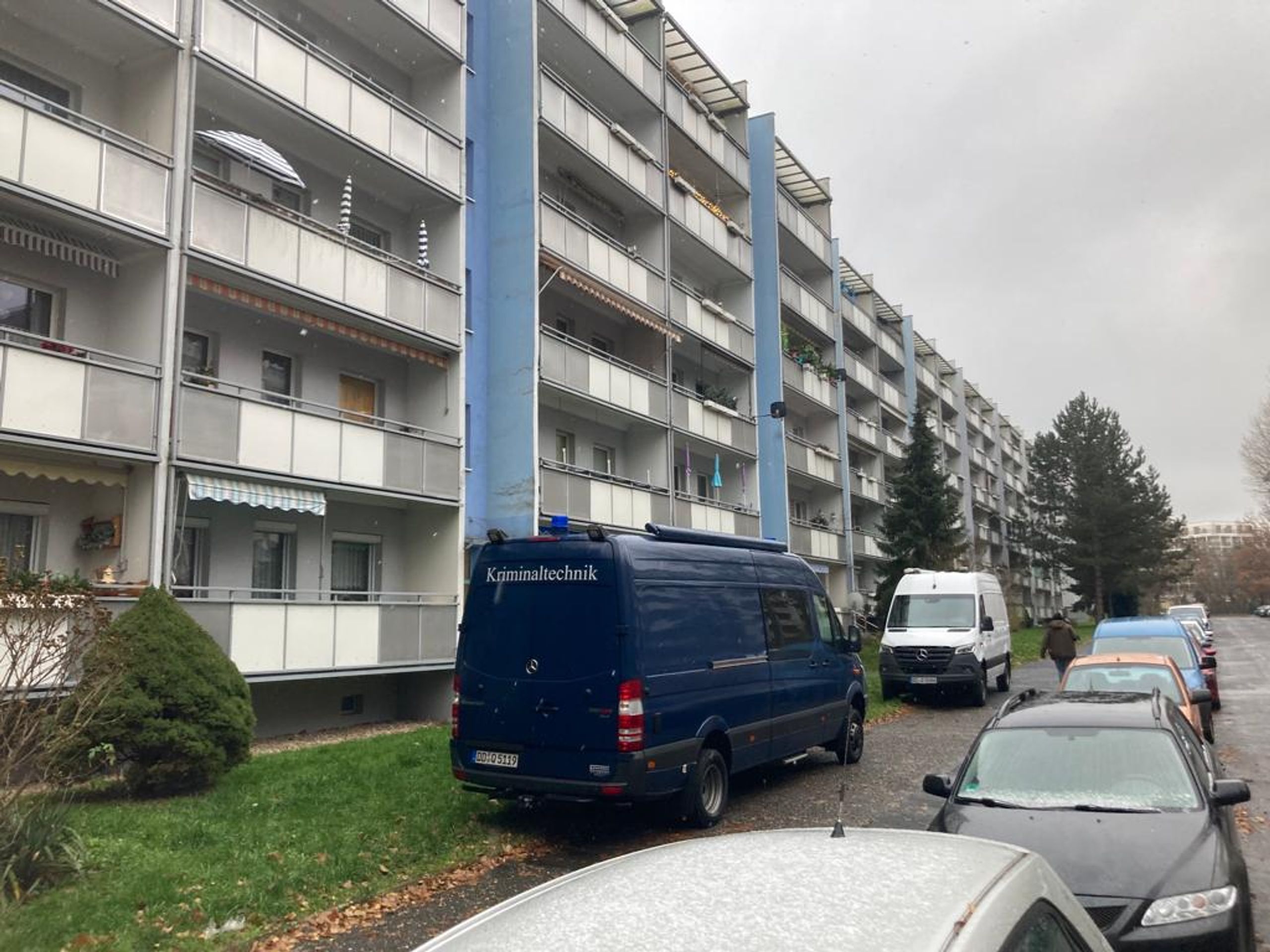 Vražda ženy v Drážďanech - Policie řeší smrt ženy v Drážďanech (3/6)