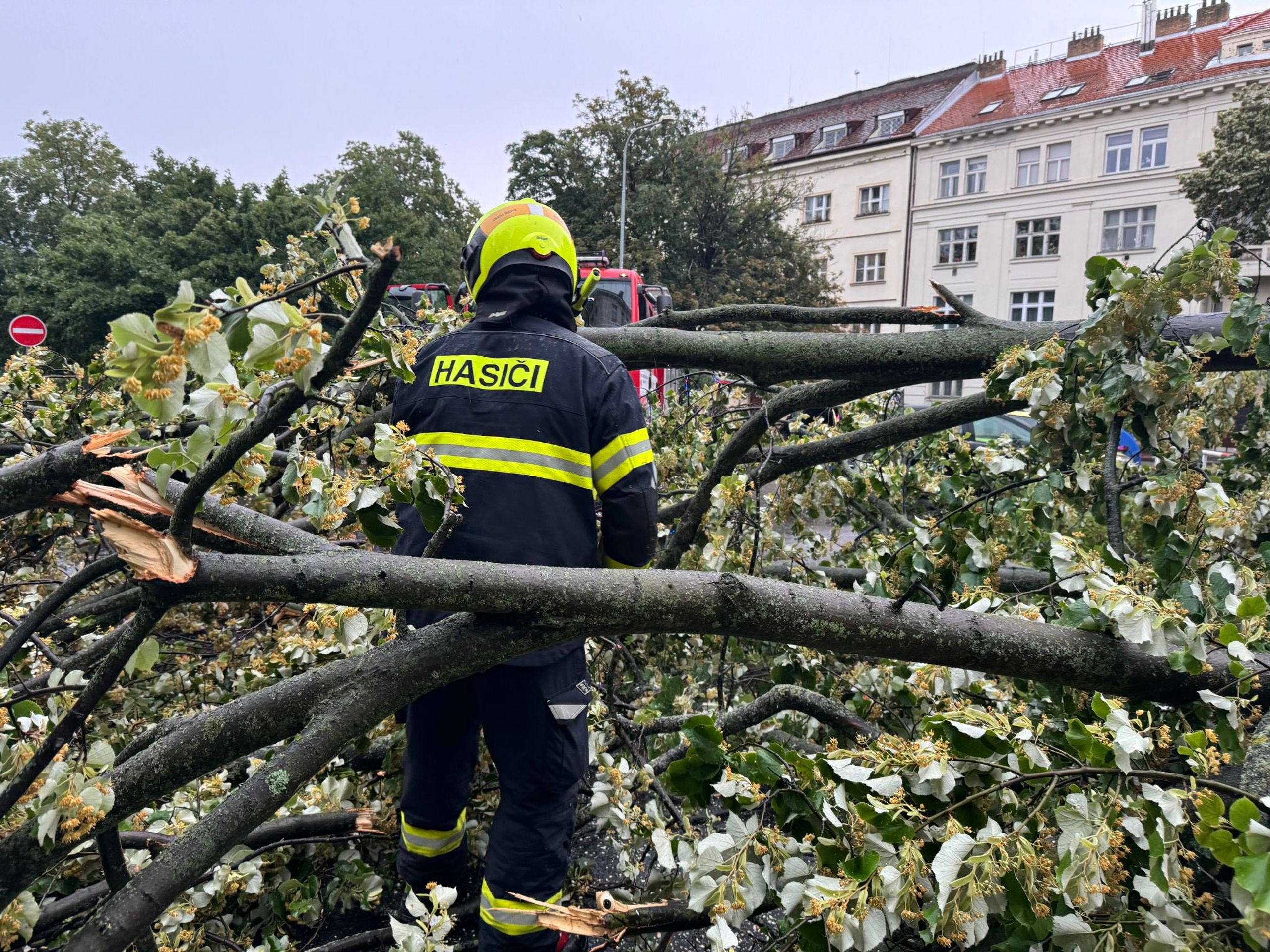 Českem se ženou prudké bouřky Hasiči Praha (4) - Českem se ženou prudké bouřky (20/23)