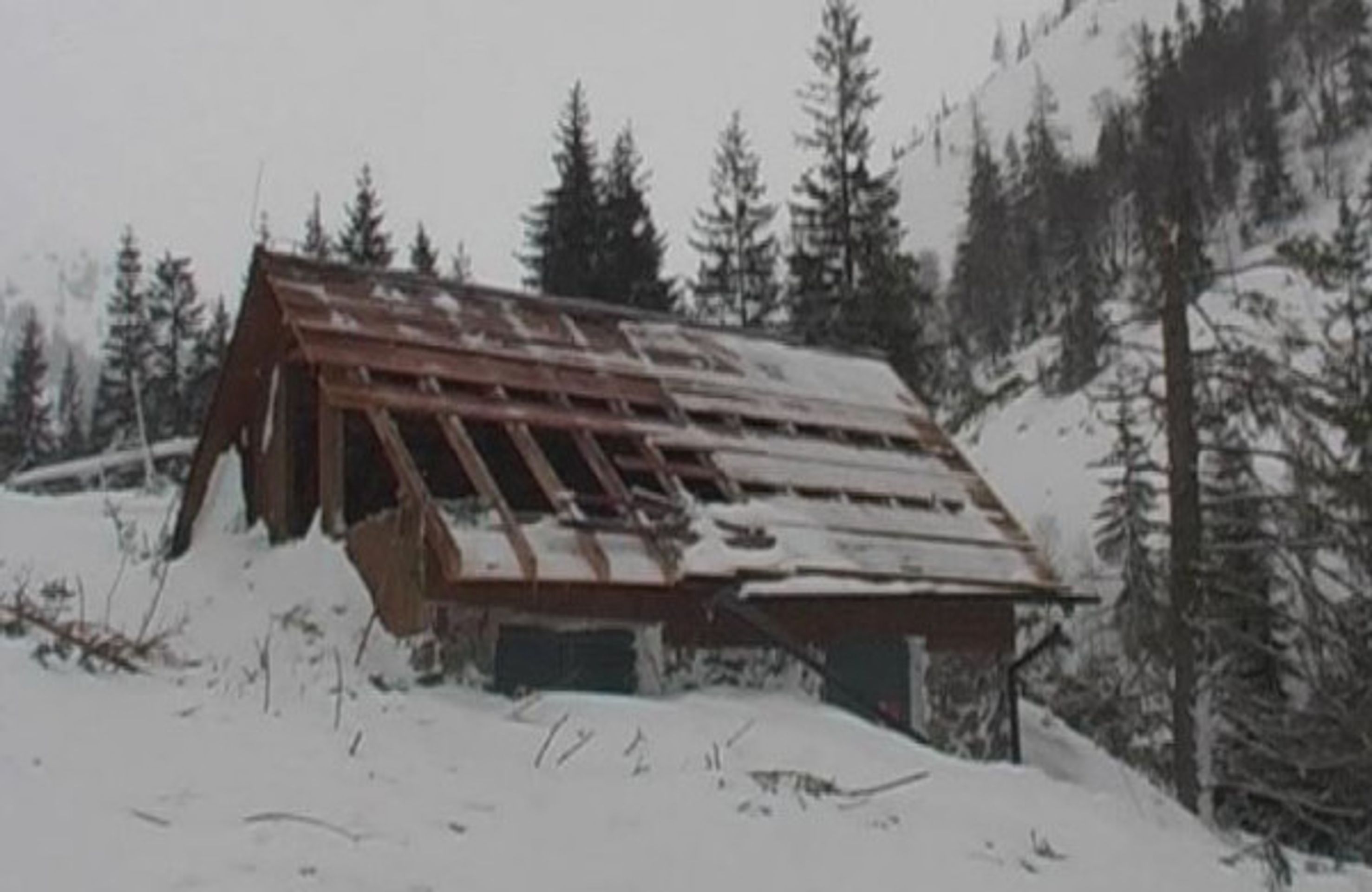 Lavina Tatry - Fotogalerie: Stoletá lavina v Tatrách (1/3)