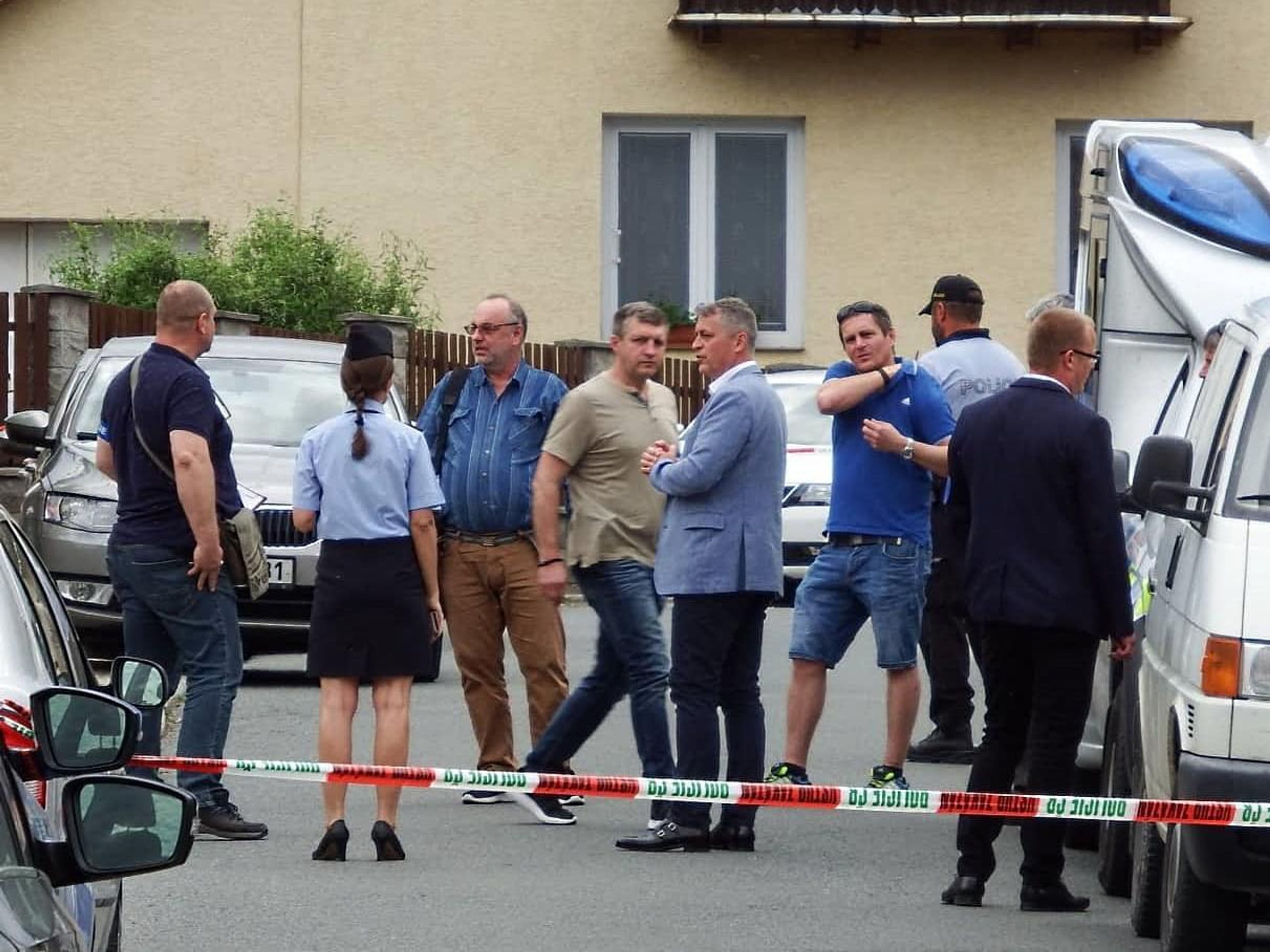 Místo činu ve Zdemyslicích - 2 - GALERIE: Policie vyšetřuje smrt ve Zdemyslicích (5/6)