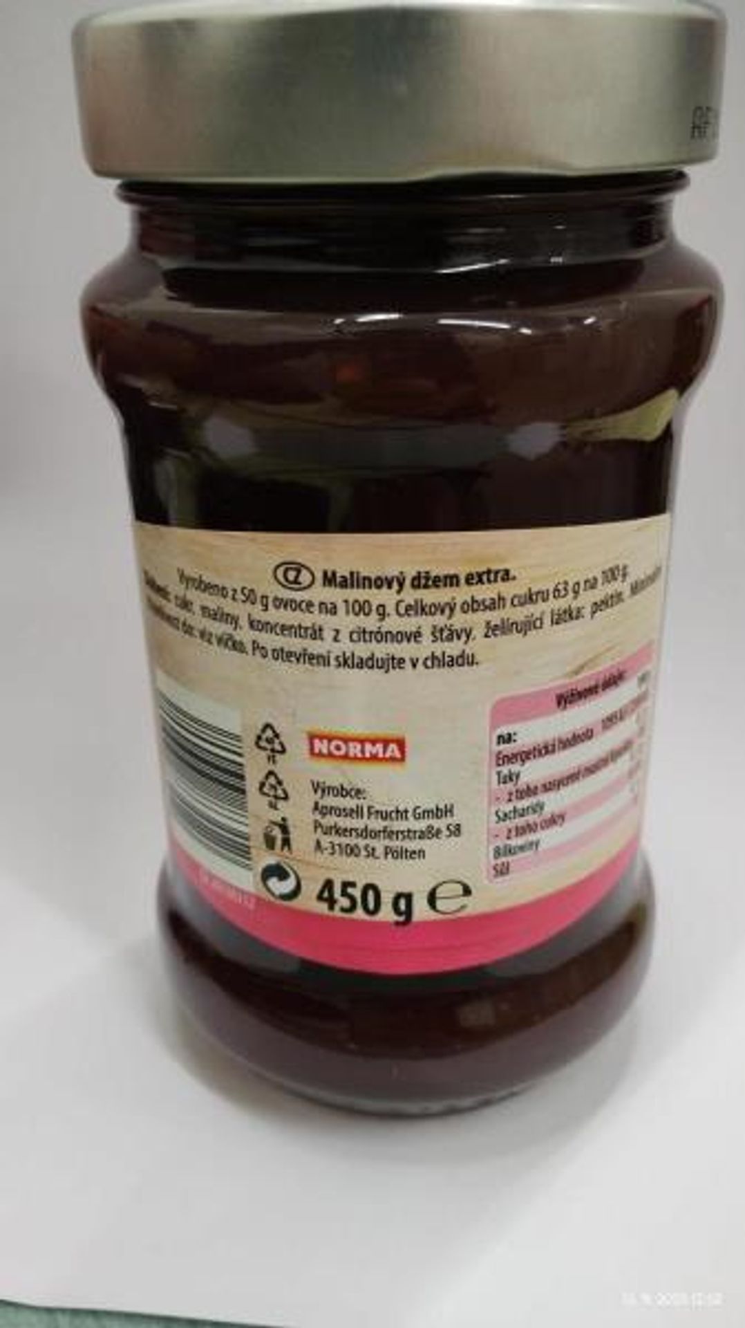 Tante Klara Malina Extra - malinový džem extra (2) - Tante Klara Malina Extra (2/3)