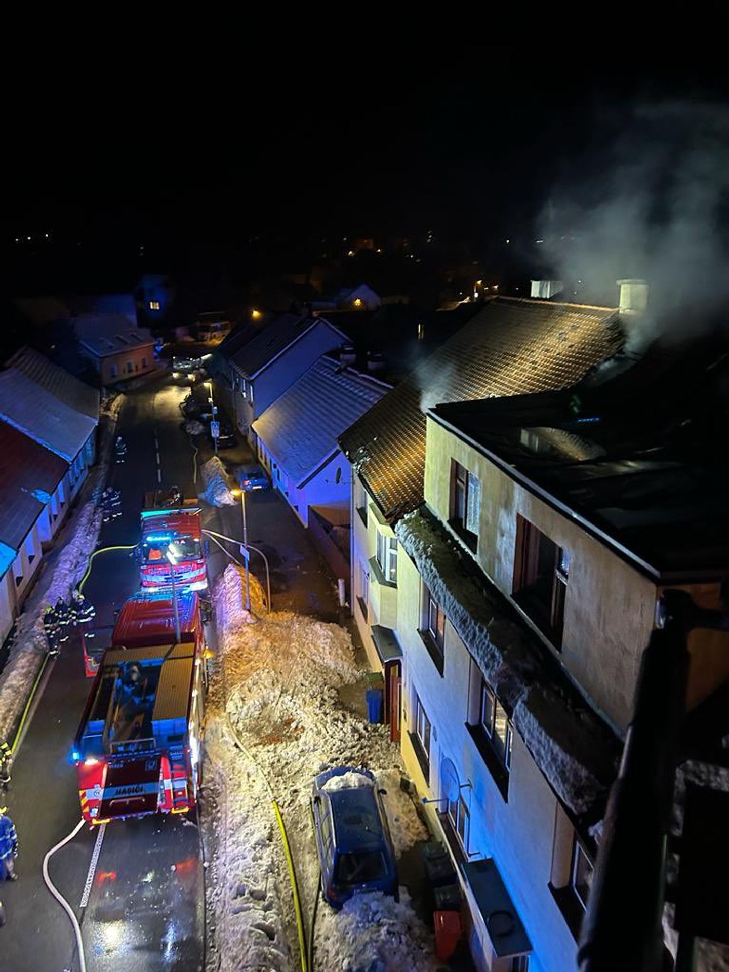Požár na Prachaticku - Požár na Prachaticku (2/3)