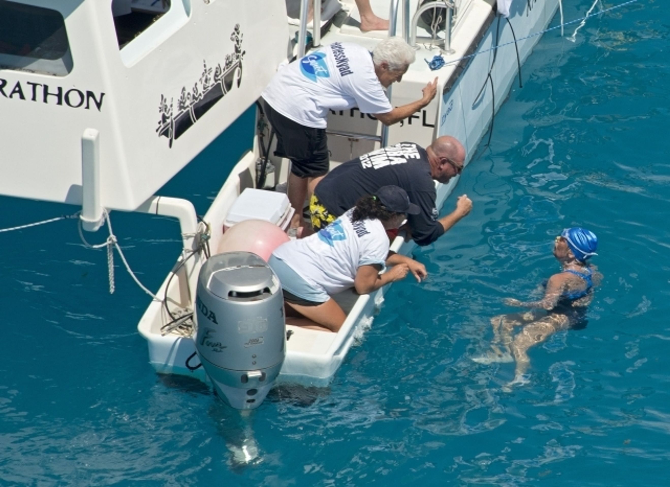 Diana Nyadová - 3 - GALERIE: Je jí 64 let a jako první přeplavala z Kuby na Floridu (9/11)