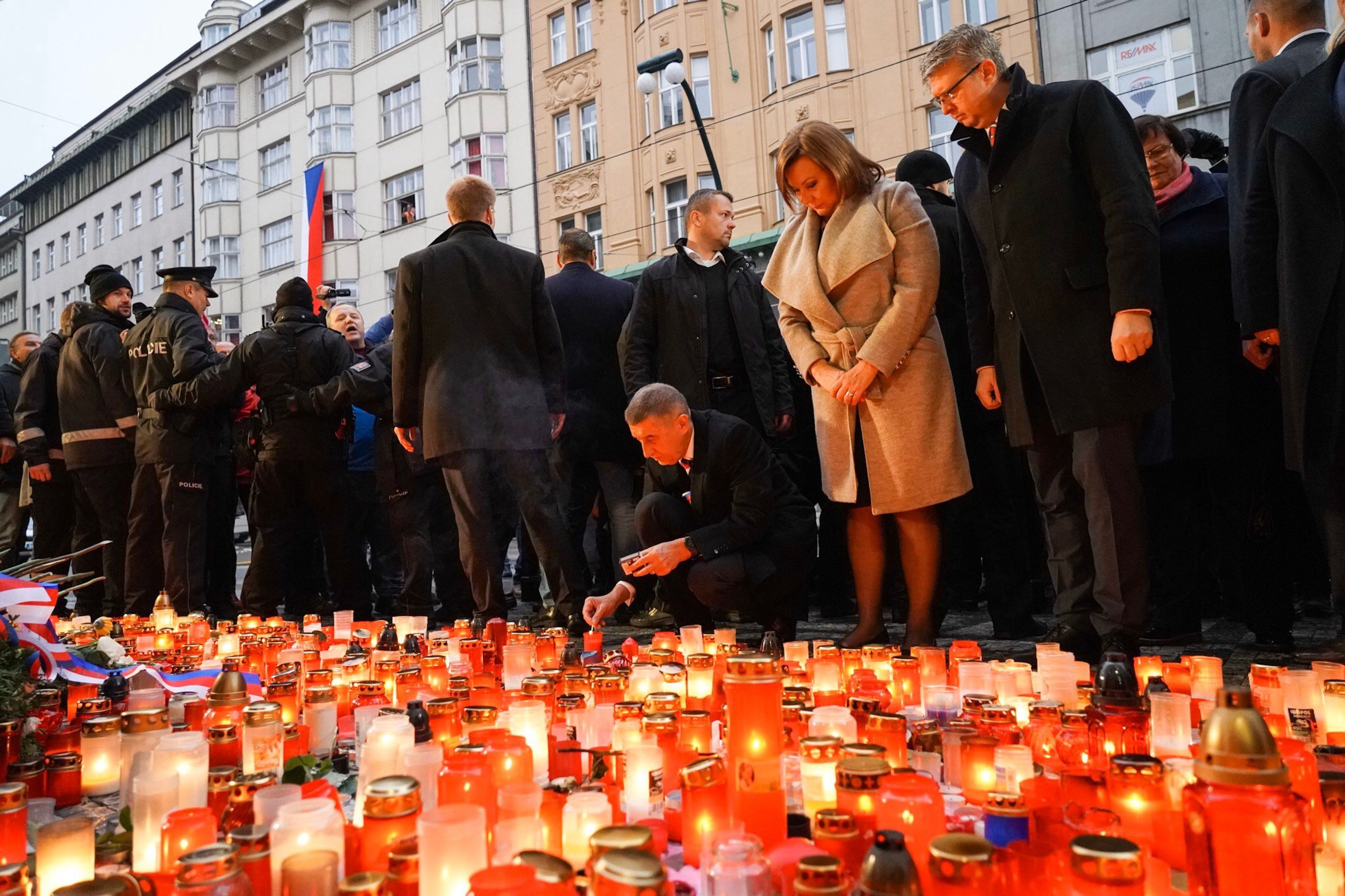 Andrej Babiš na Národní třídě 17. listopadu 2019 - 1 - GALERIE: Andrej Babiš na Národní třídě 17. listopadu 2019 (2/3)