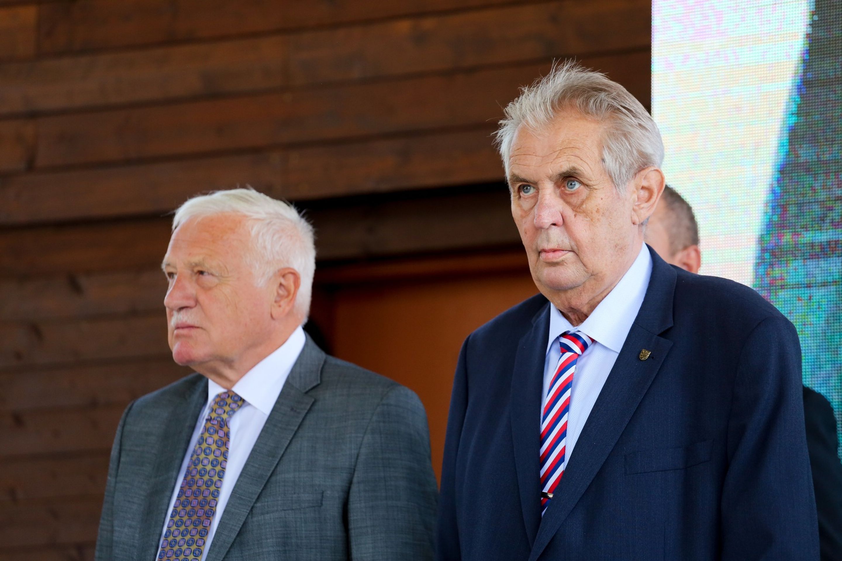 Václav Klaus a Miloš Zeman - Miloš Zeman a Ivana Zemanová (6/35)