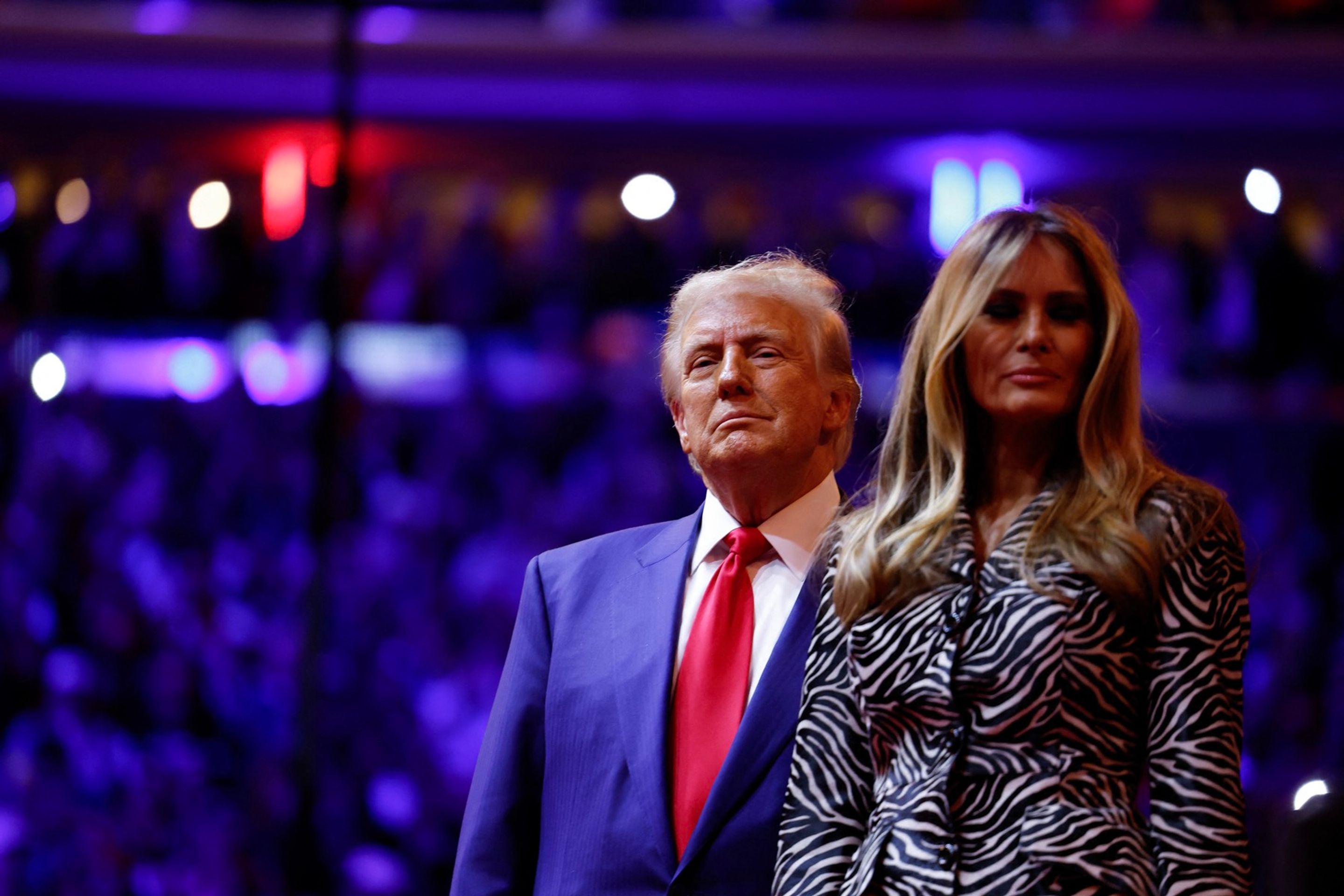 Donald Trump s manželkou Melanií Trumpovou - Melania Trumpová (13/14)
