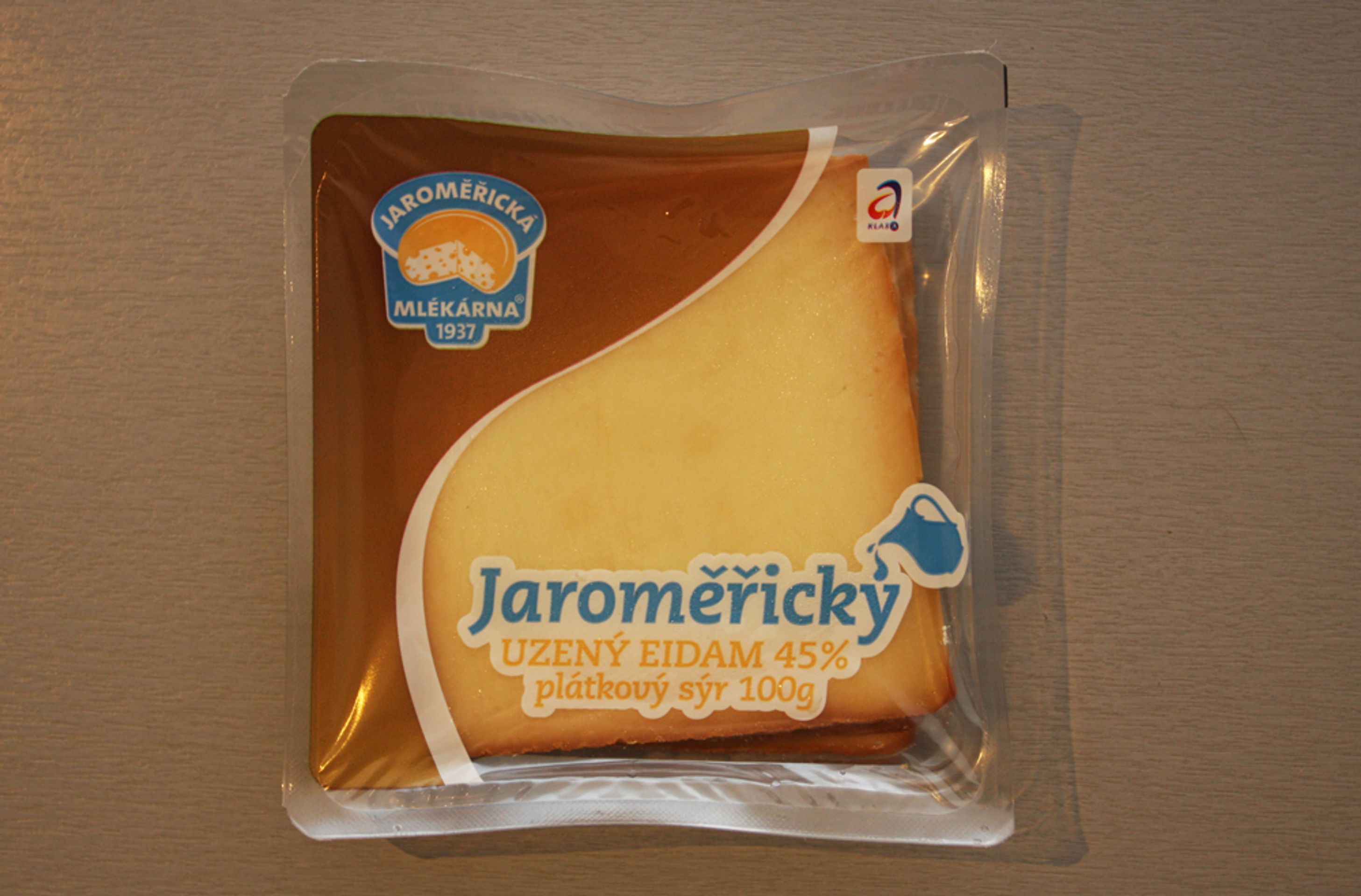 Test - uzené sýry - Jaroměřická mlékárna - GALERIE: Test uzených plátkových sýrů (4/14)