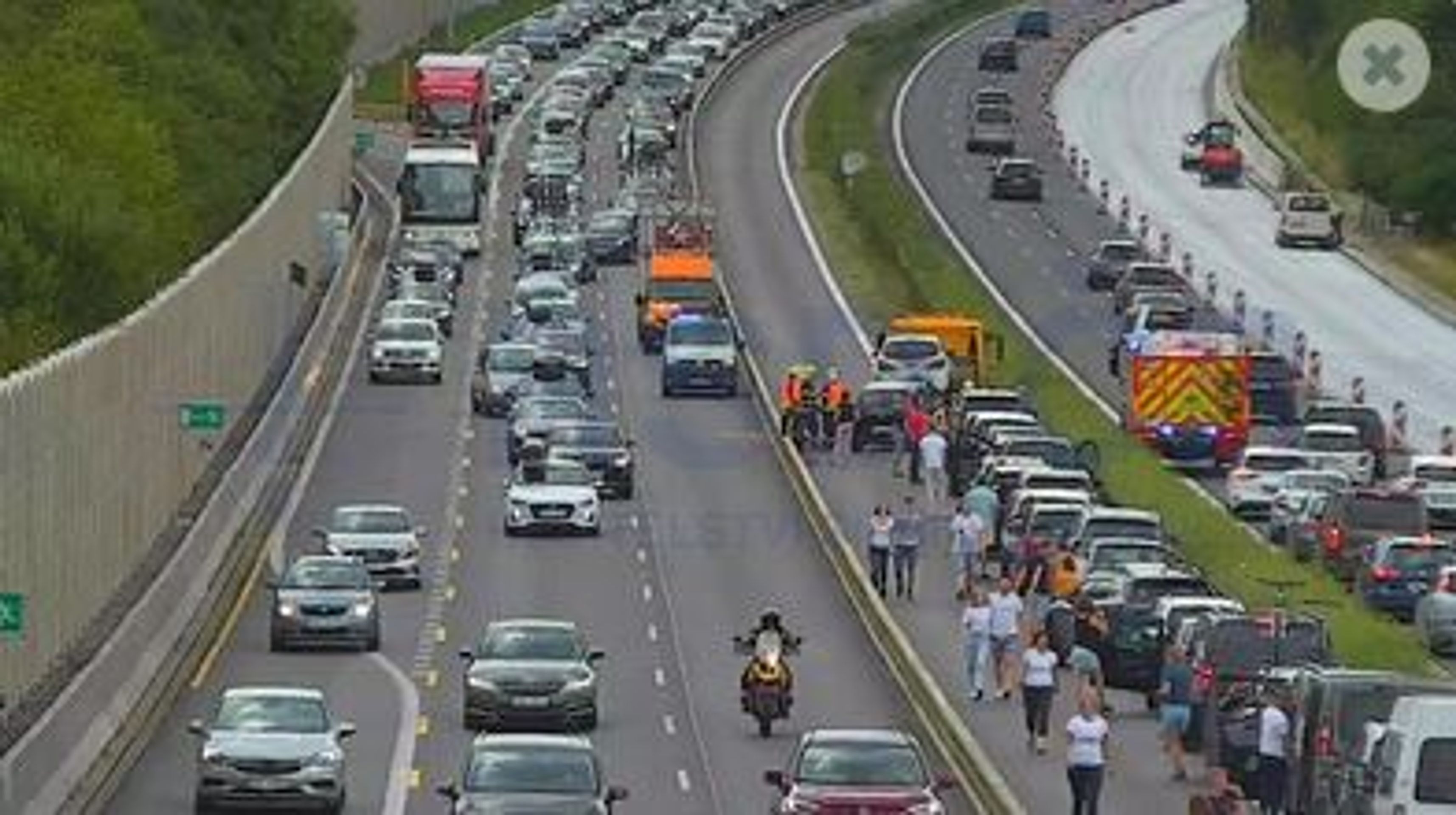 Dálnice D1 18. km - Problémy na dálnici (4/6)
