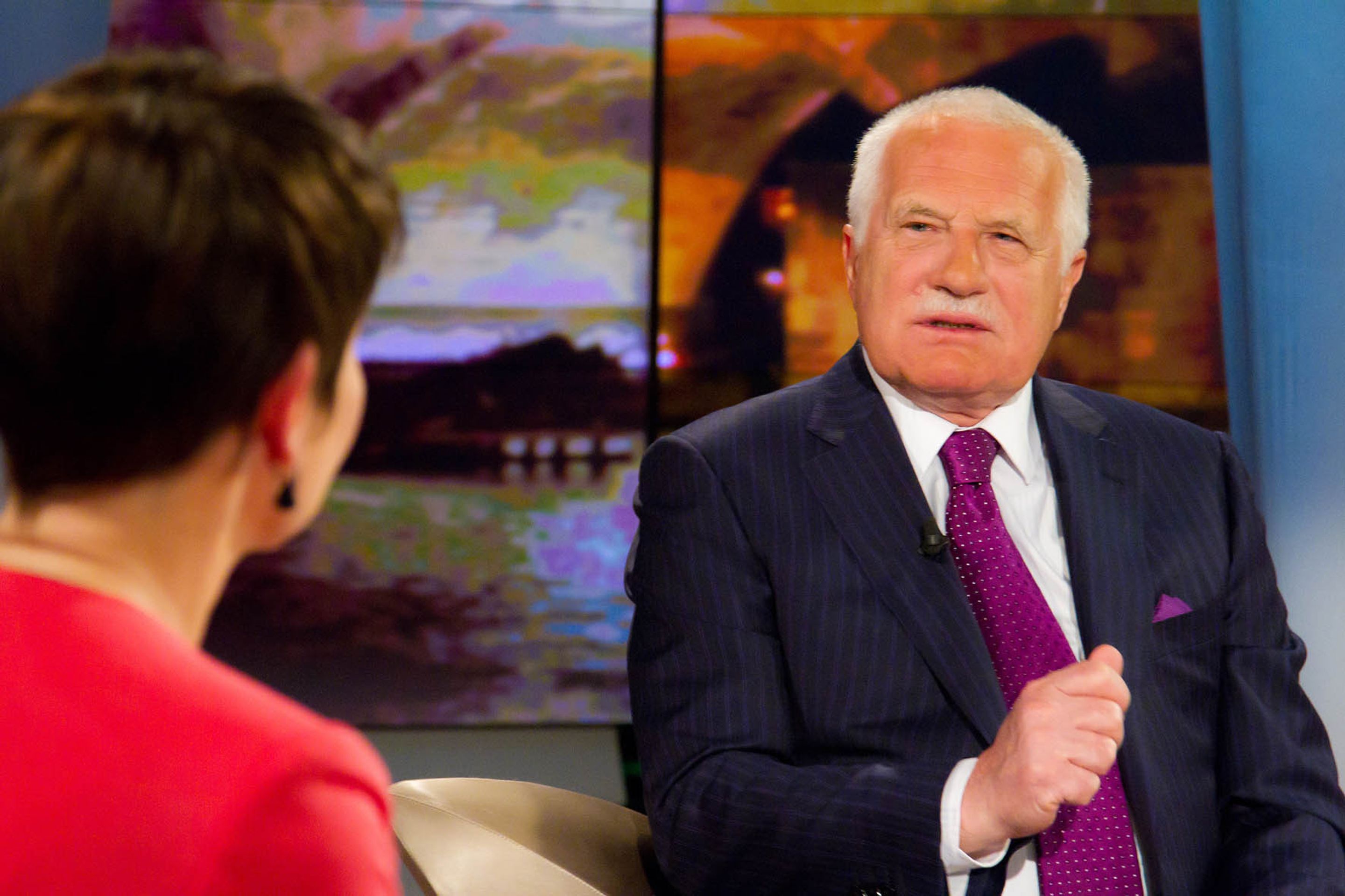 Václav Klaus - rozhovor - 6 - Hostem televize Nova byl ve středu večer prezident České republiky Václav Klaus. (6/8)