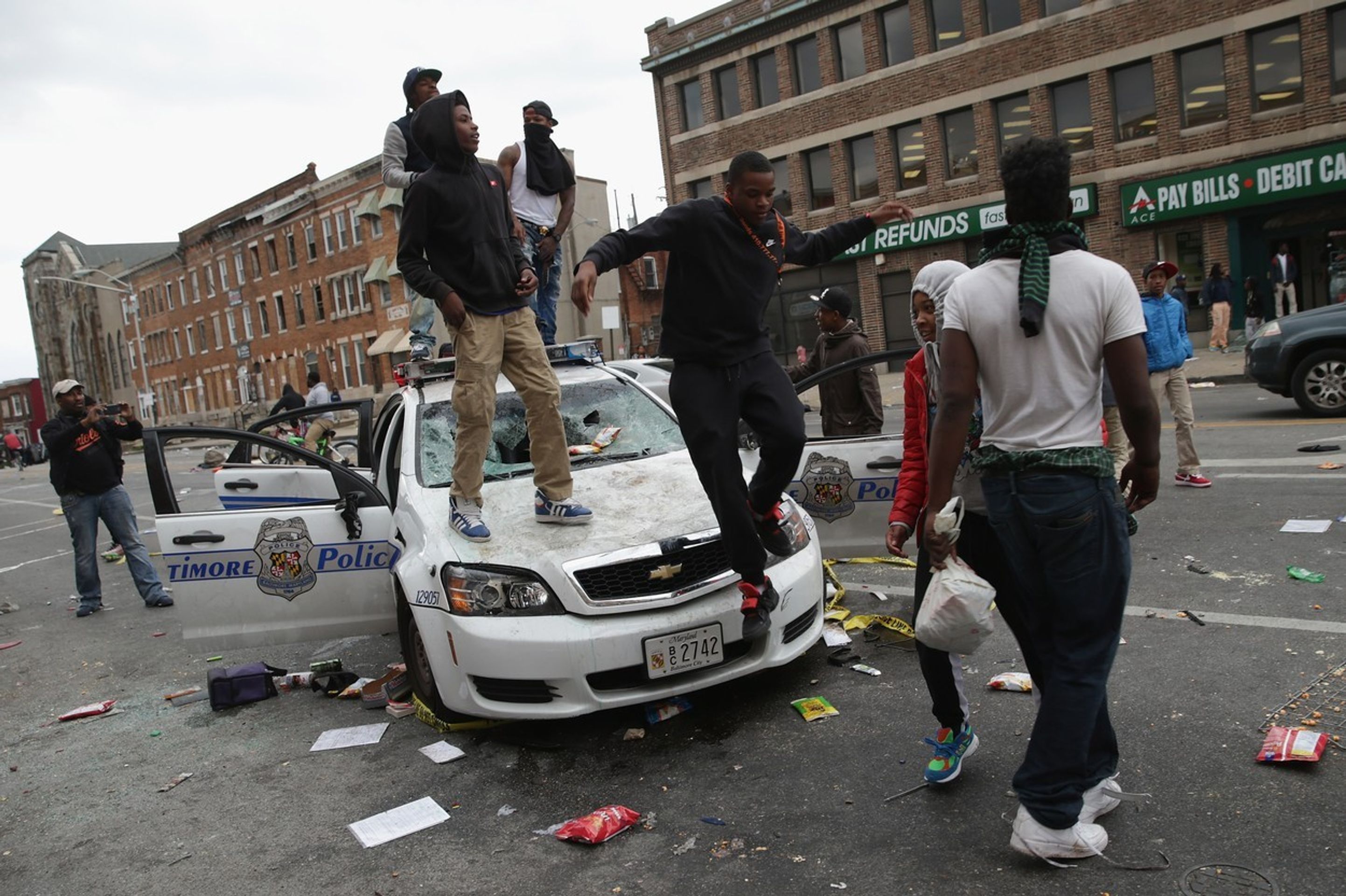 Protesty v Baltimore - 9 - GALERIE: Protesty v Baltimore (5/7)