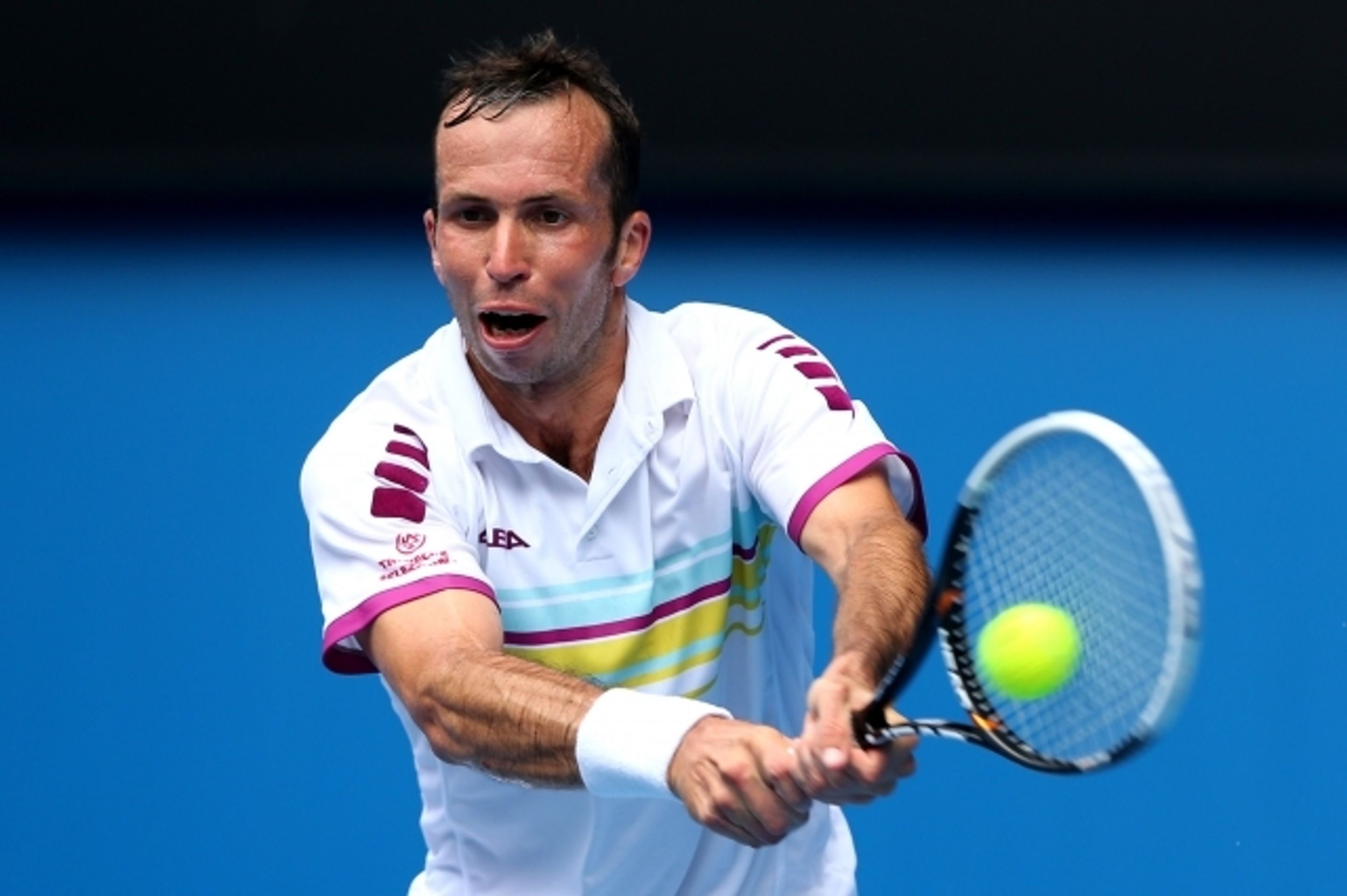Radek Štěpánek - Novak Djokovič - 2 - GALERIE: Radek Štěpánek vs. Novak Djokovič (11/12)