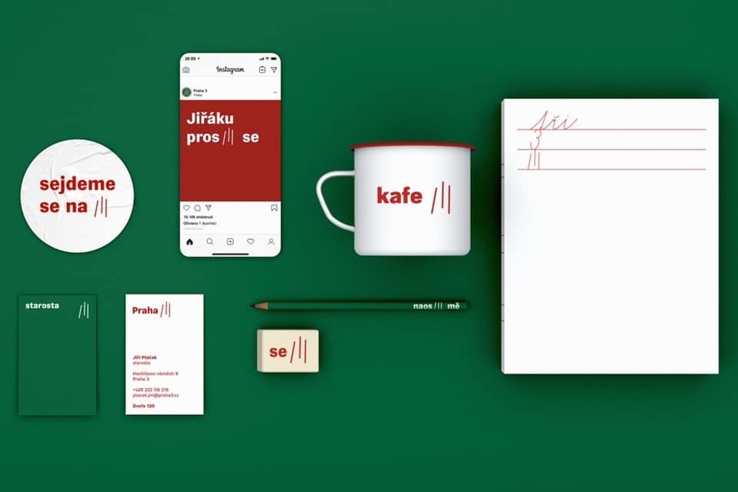 Nová vizuální koncepce Prahy 3 - 2 - GALERIE: Praha 3 má nové logo (3/6)