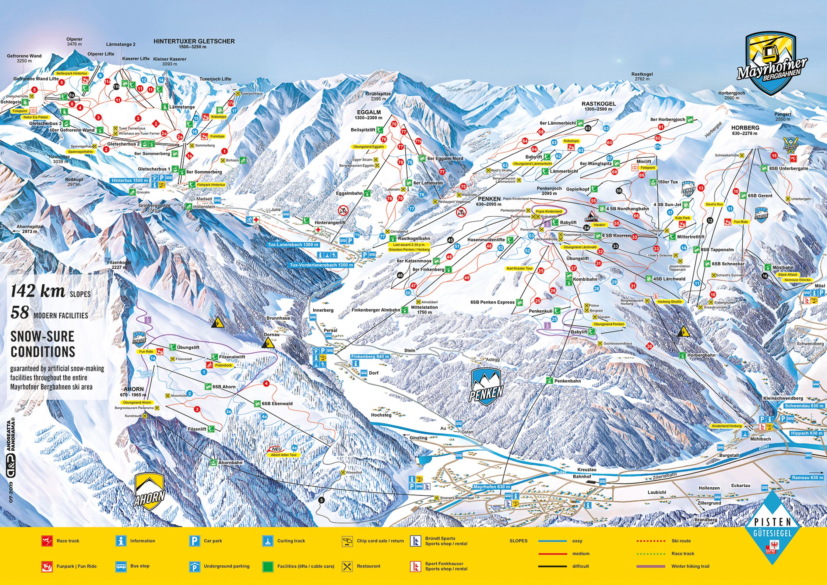 Mayrhofen - 13 - GALERIE: Skiareál Mayrhofen (13/13)