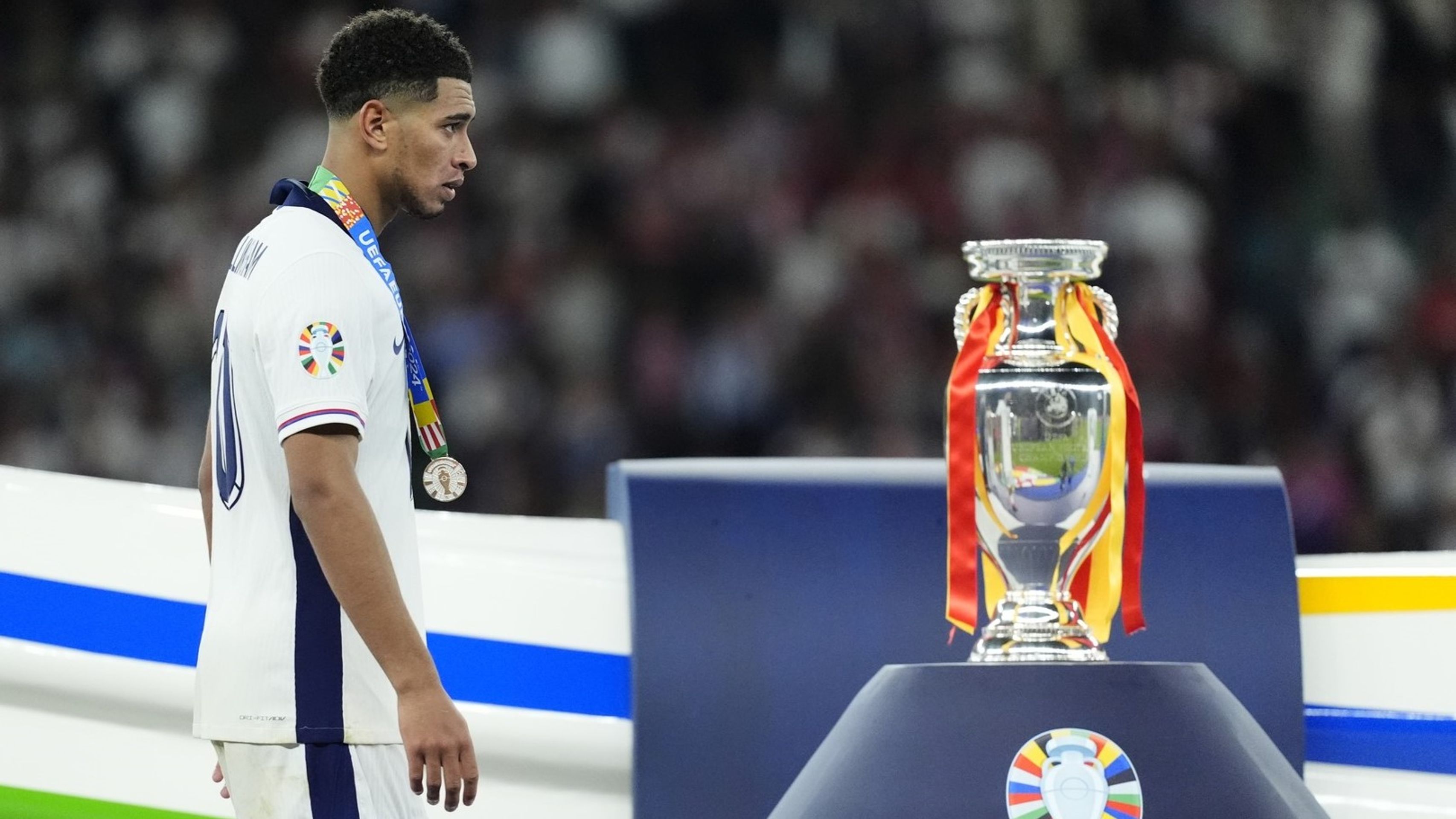 Jude Bellingham si musí na trofej z ME minimálně další čtyři roky počkat - Španělé ovládli fotbalové Euro (7/11)