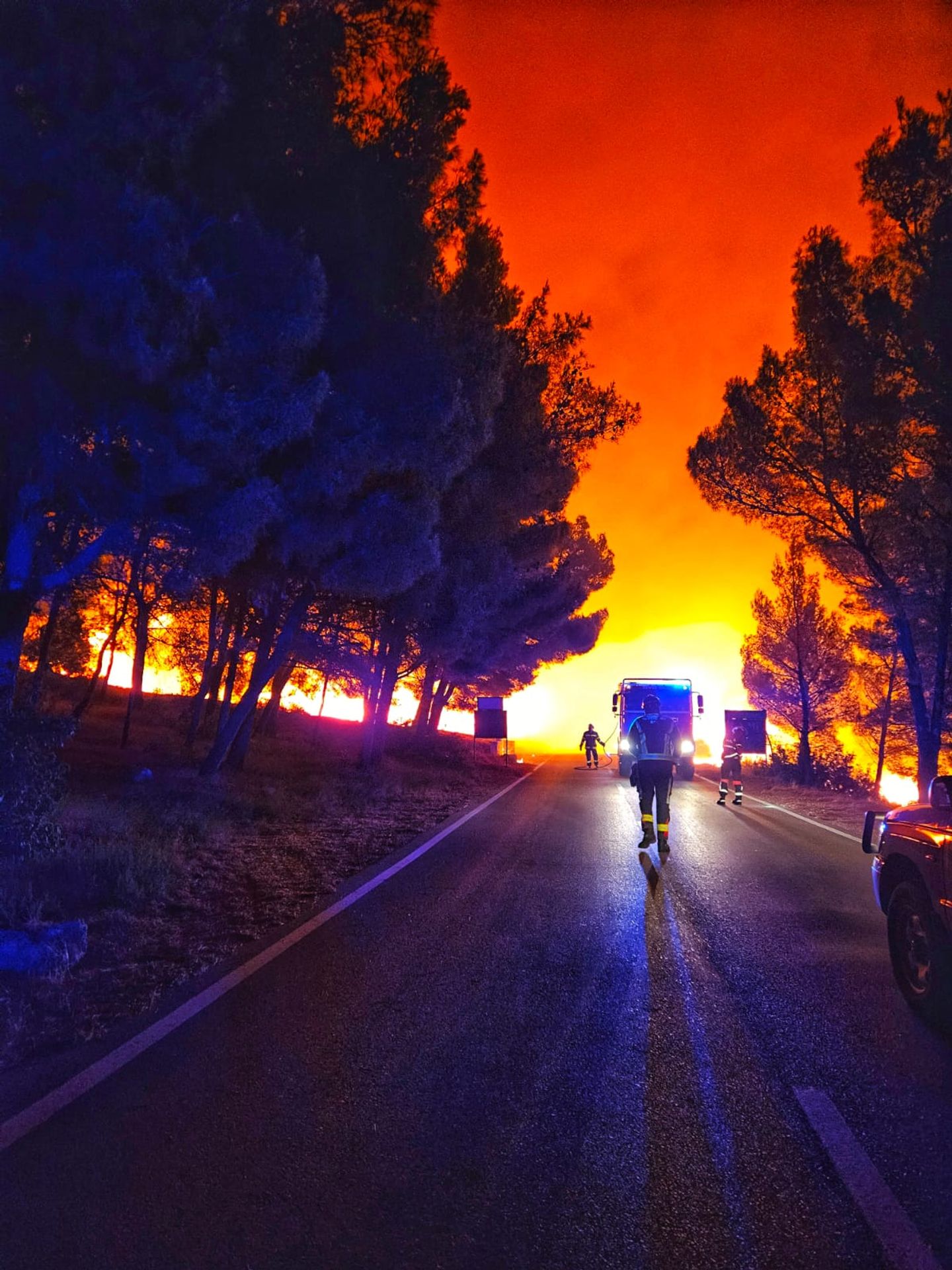 Požár na ostrově Brač  - Požár na ostrově Brač (7/8)