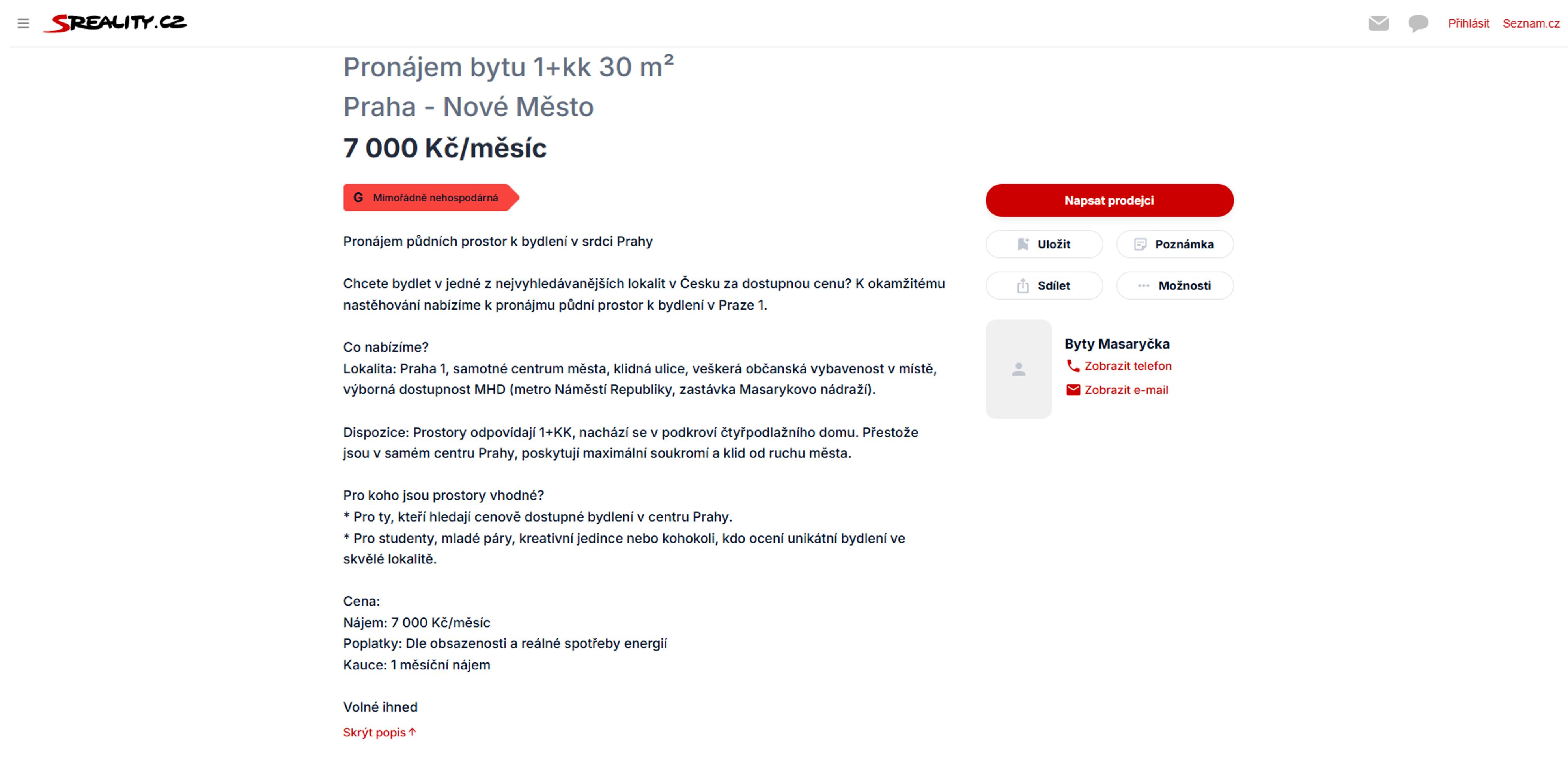 SREALITY Pronájem bytu 2 - Pronájem bytu (2/4)