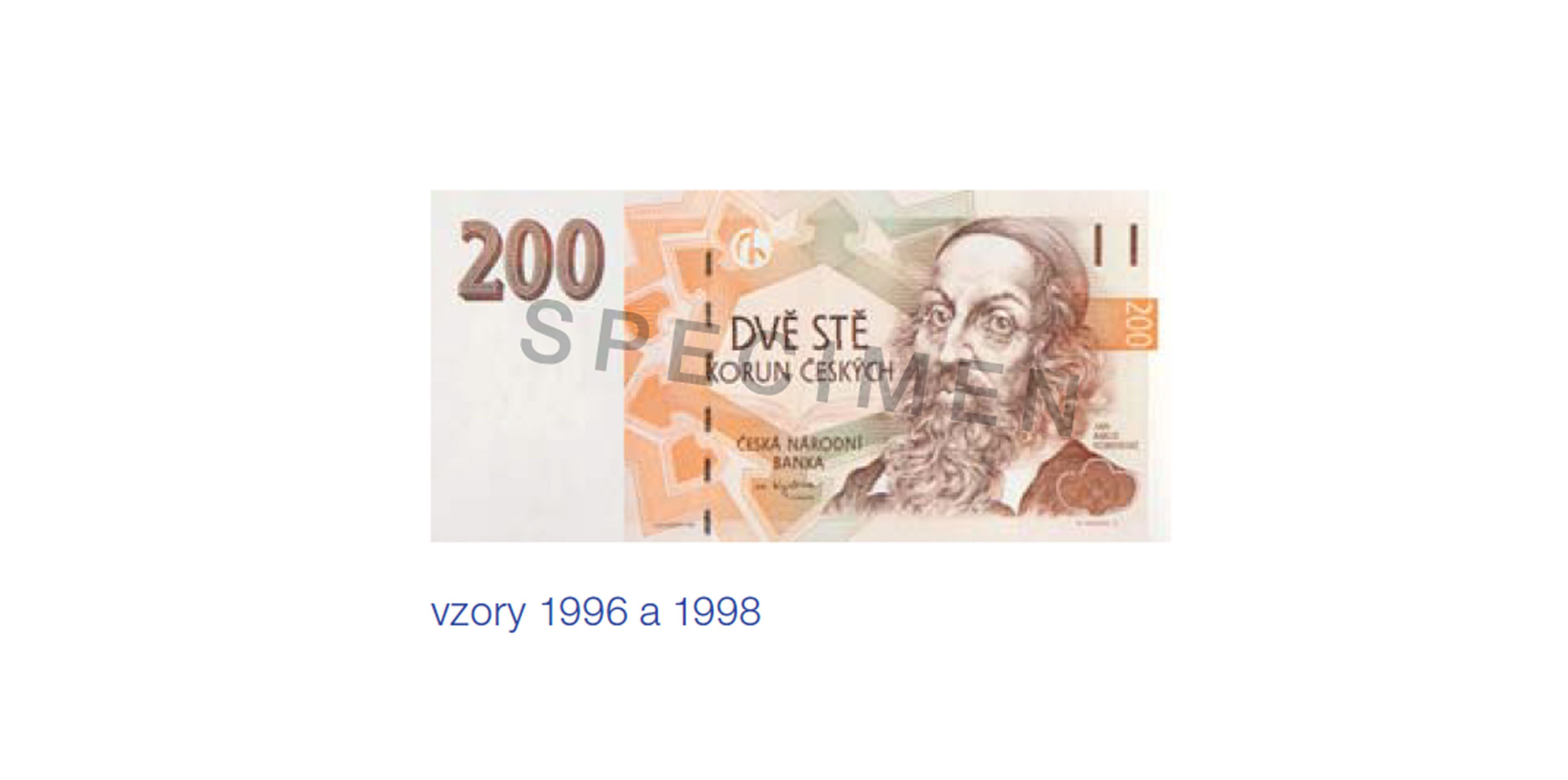 200 Kč - V oběhu jsou miliony starých bankovek (2/6)
