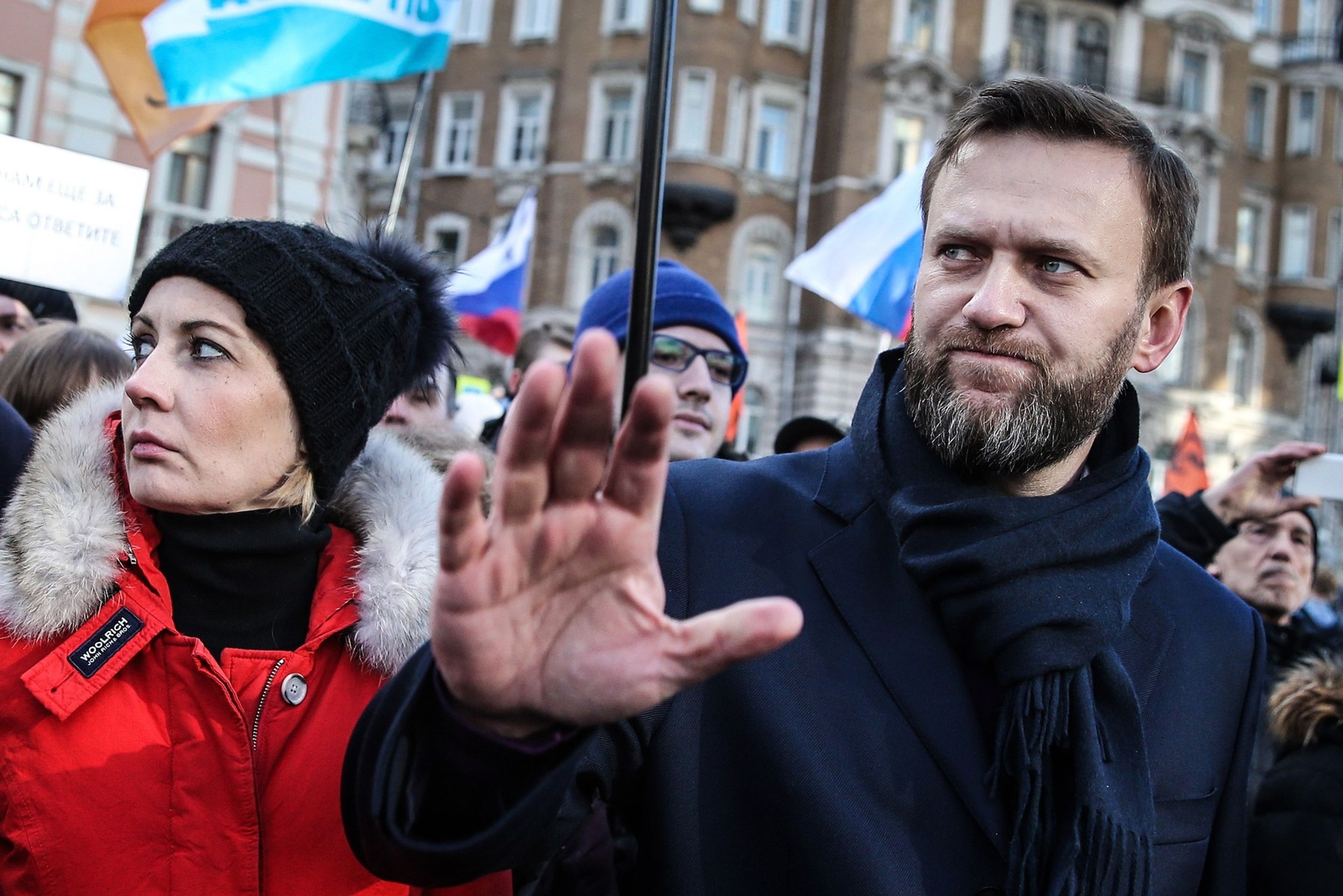 Alexej Navalnyj v Moskvě, 27. 2. 2016 pochod na památku Borise Němcova - Alexej Anatoljevič Navalnyj (13/14)