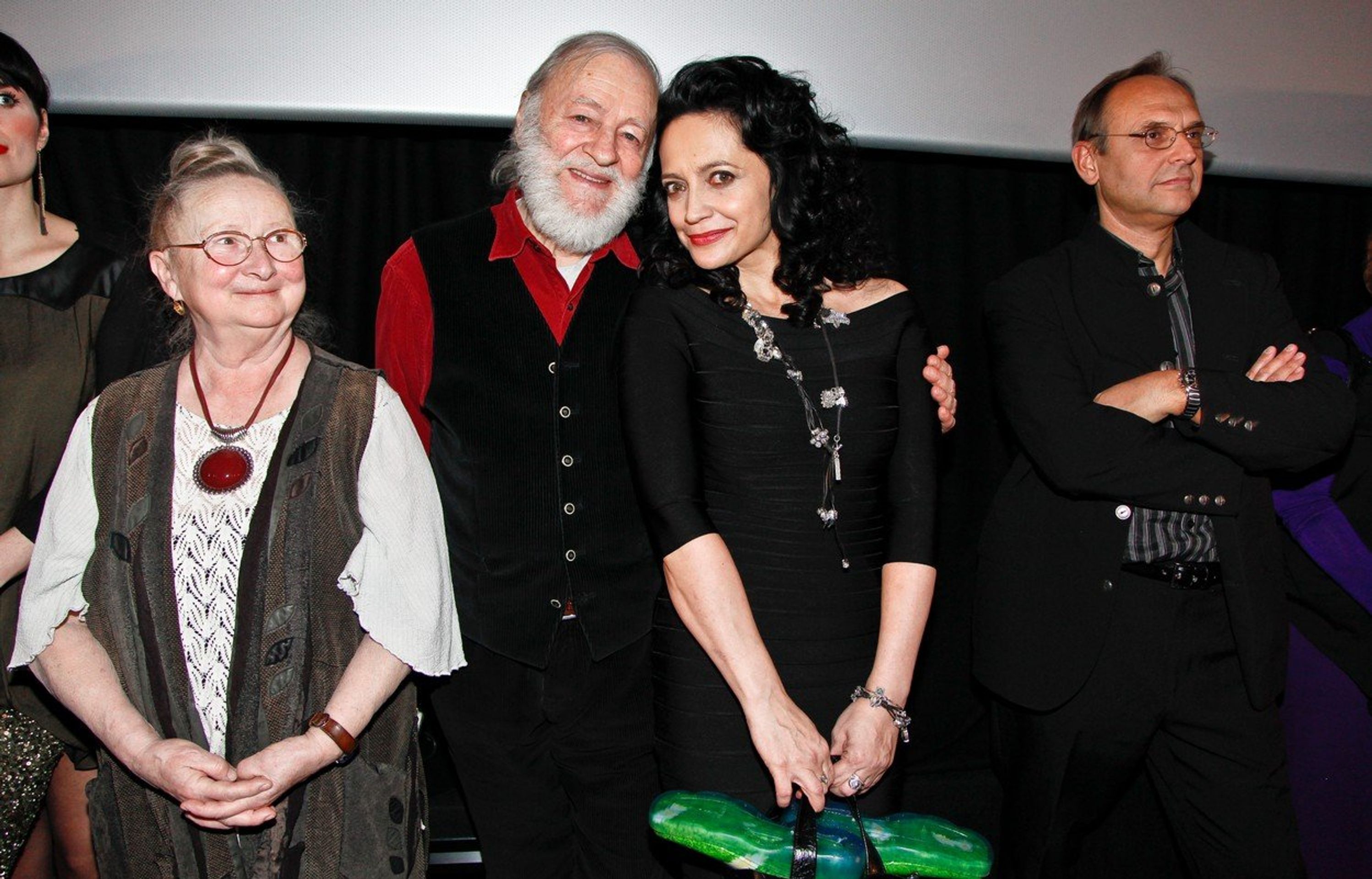 Jiří Pecha na premiéře filmu režiséra Zdeňka Trošky Babovřesky - GALERIE: Rozloučení s Jiřím Pechou (9/13)