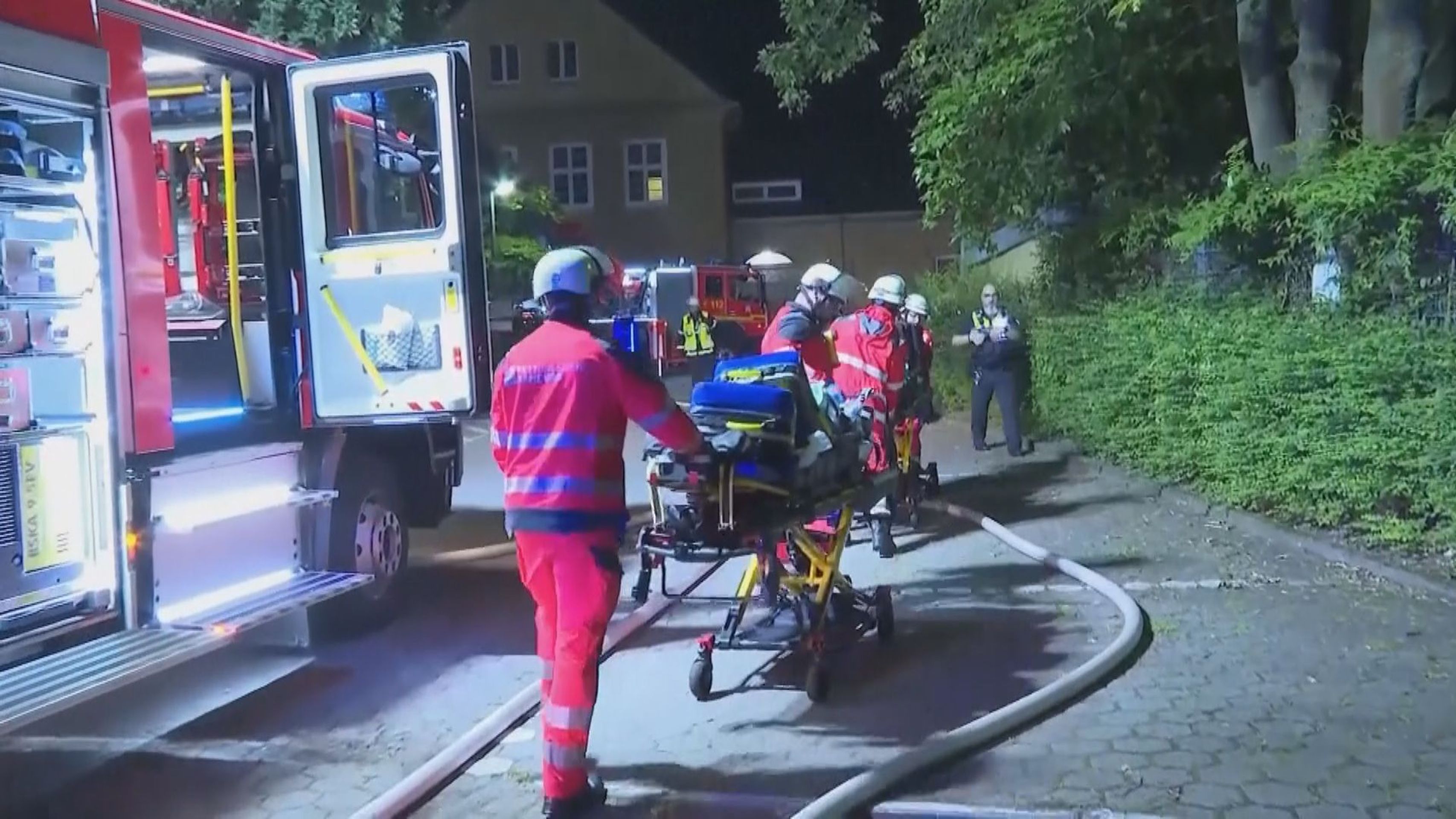 Požár nemocnice v Hamburku - Při požáru v nemocnici v Hamburku zemřeli tři pacienti (5/5)